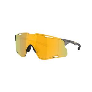 Oakley CYBR Lightning Prizm 24K Sunglasses - Matte Grey Smoke - GREY