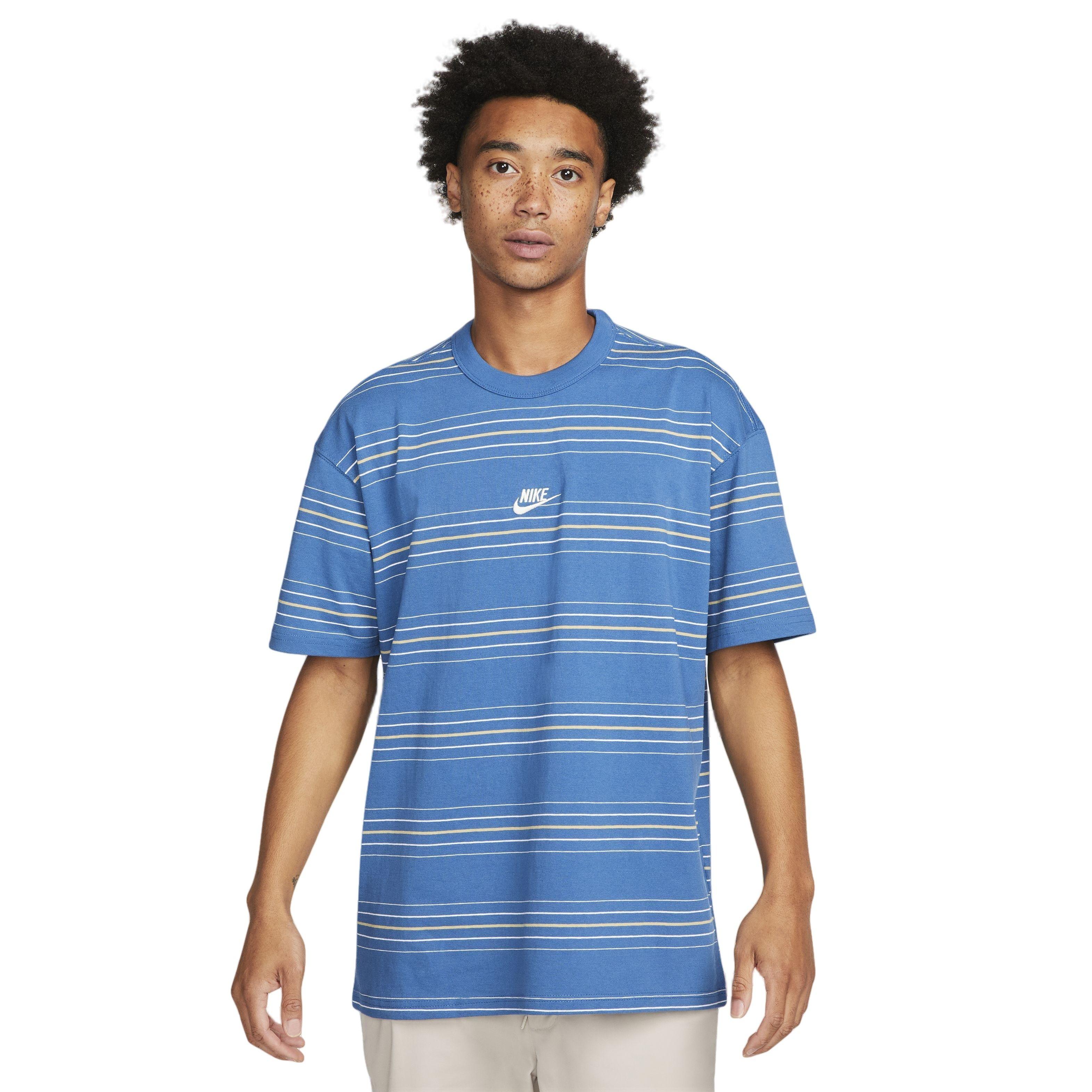 New Era Statement White Stripe Oversized T-Shirt