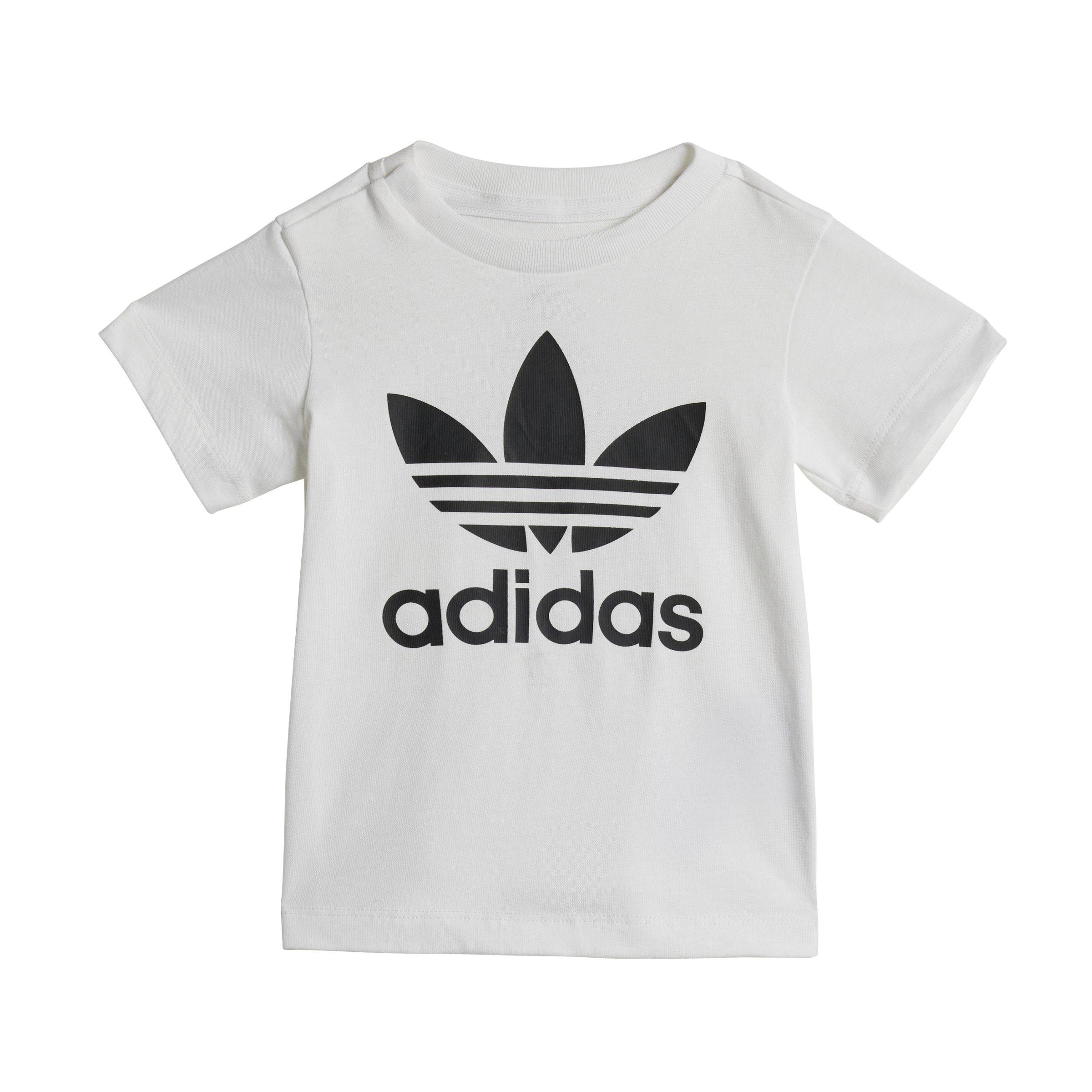 adidas Originals Shorts Tee Toddler Kids' Black/White Set