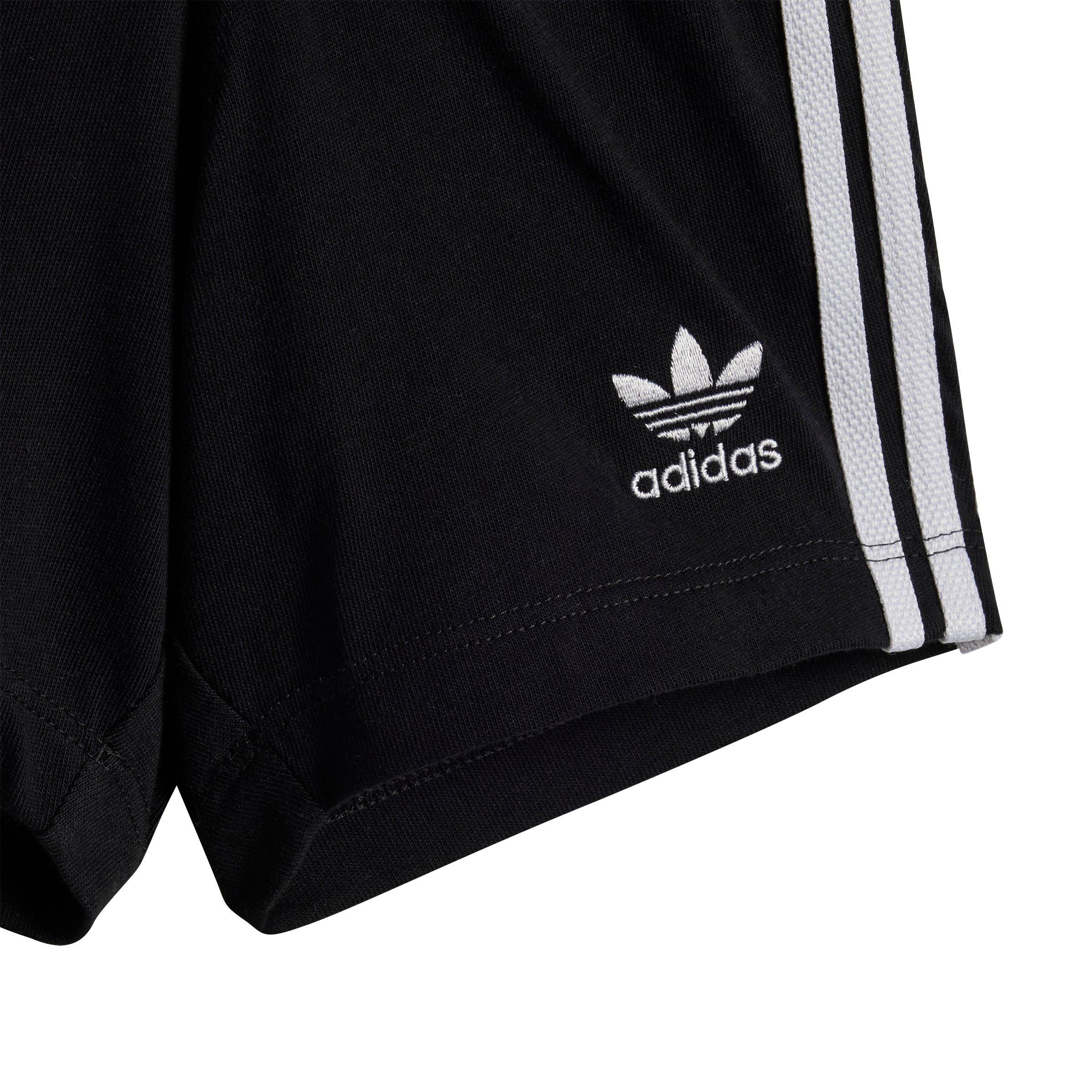 adidas Originals Shorts Tee Toddler Kids' Black/White Set
