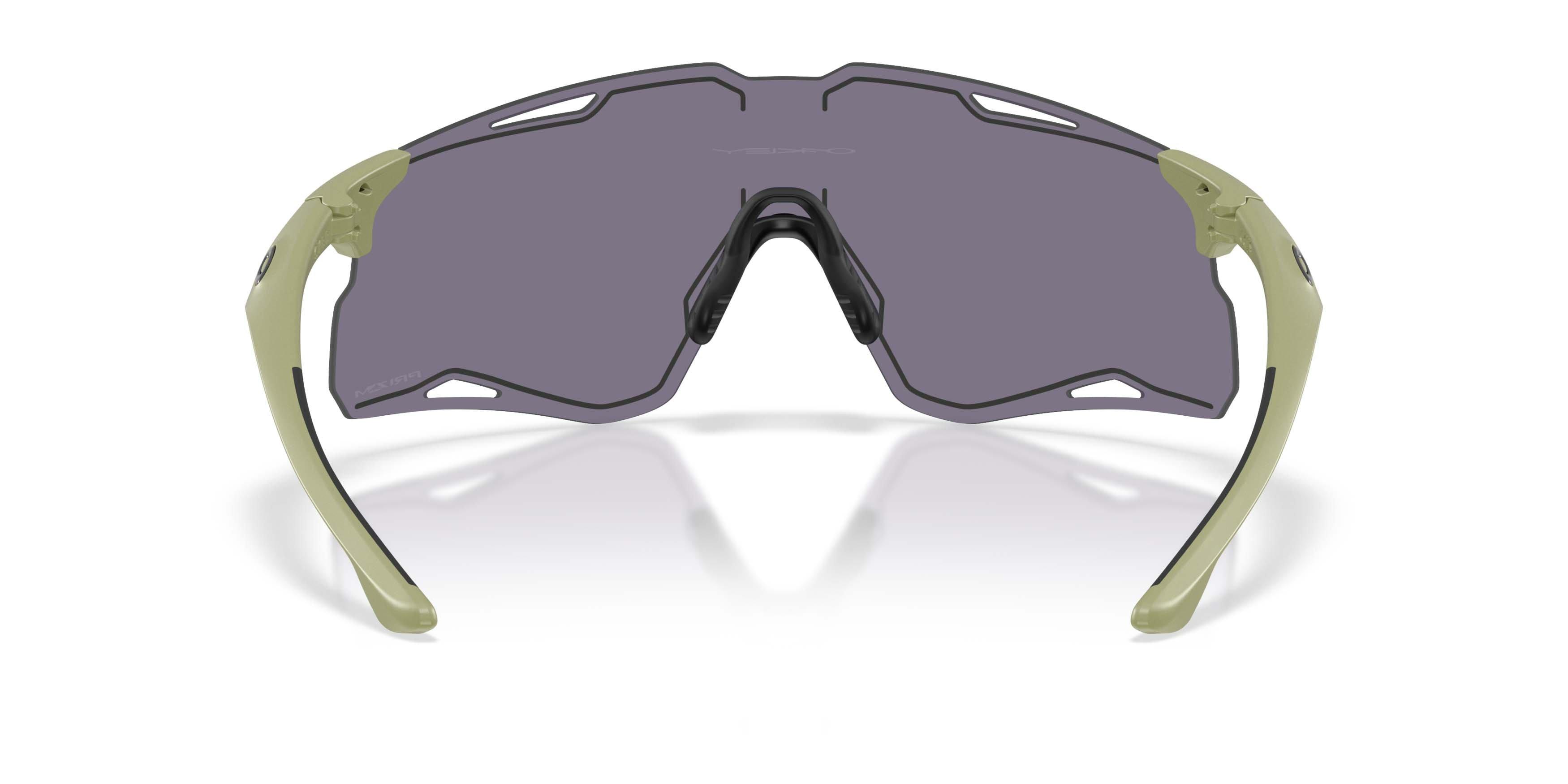 Oakley CYBR Lightning Prizm Grey Sunglasses - Polished Fern - GREEN