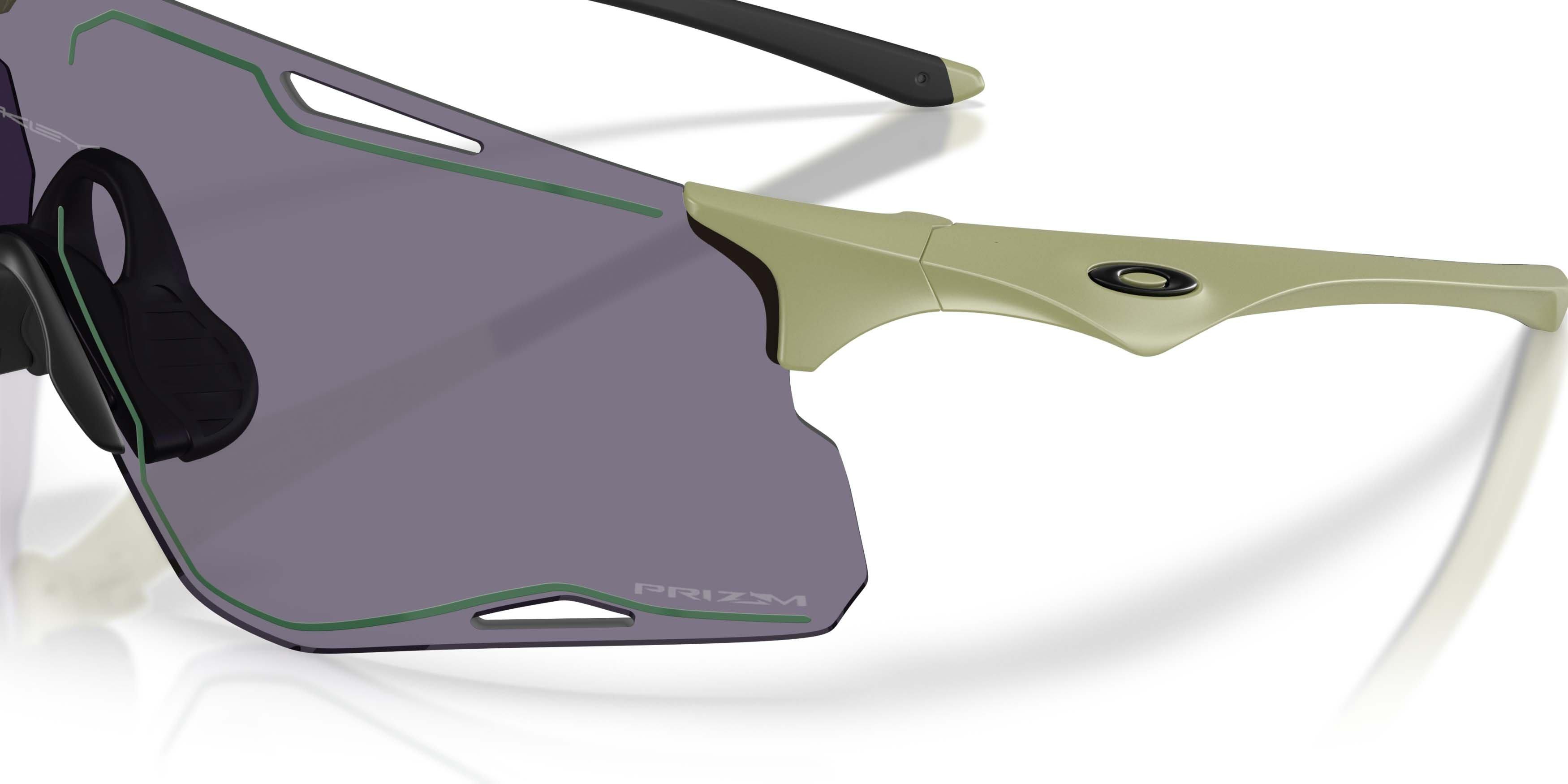 Oakley CYBR Lightning Prizm Grey Sunglasses - Polished Fern - GREEN