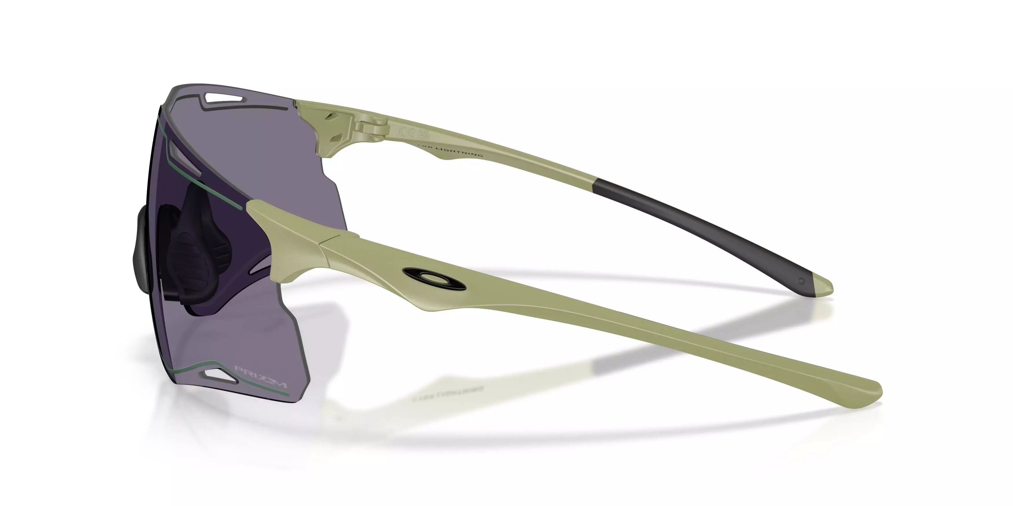 Oakley CYBR Lightning Prizm Grey Sunglasses - Polished Fern - GREEN