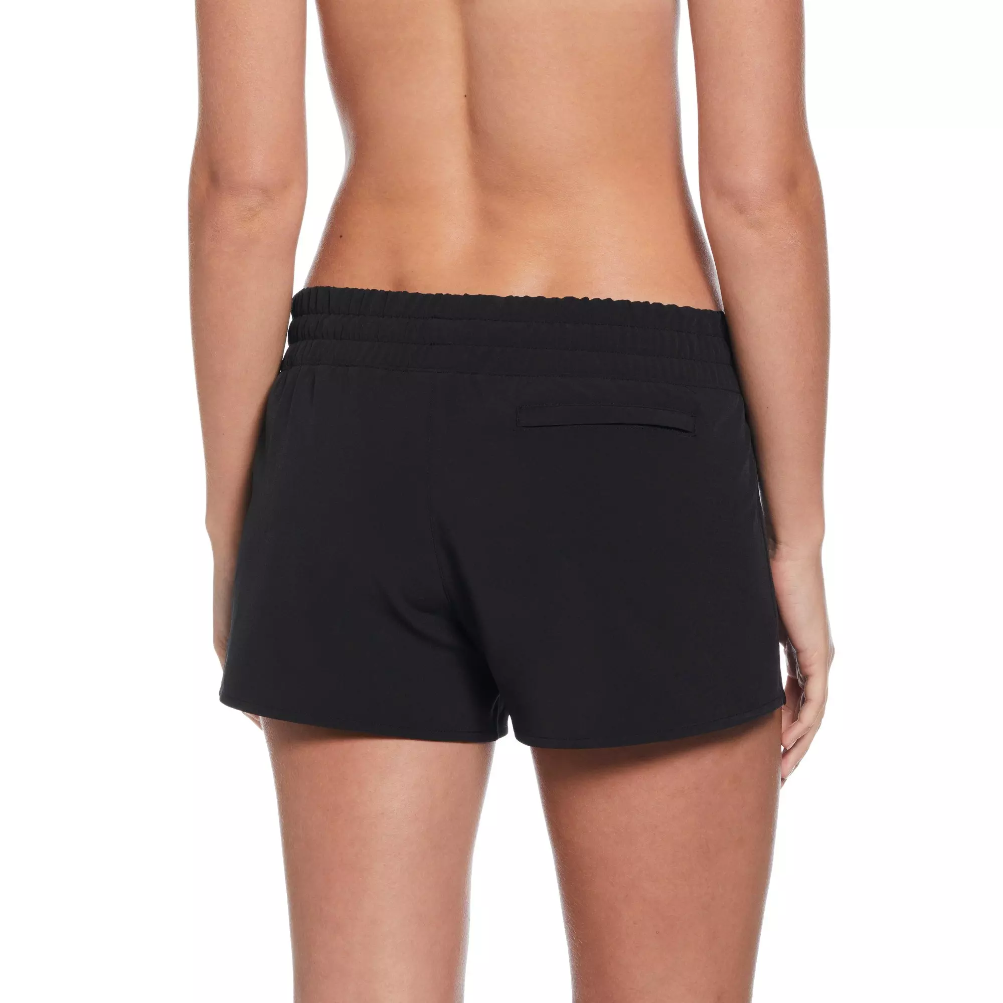 Nike Swim Women's Essential Volley Cover-Up Shorts - BLACK