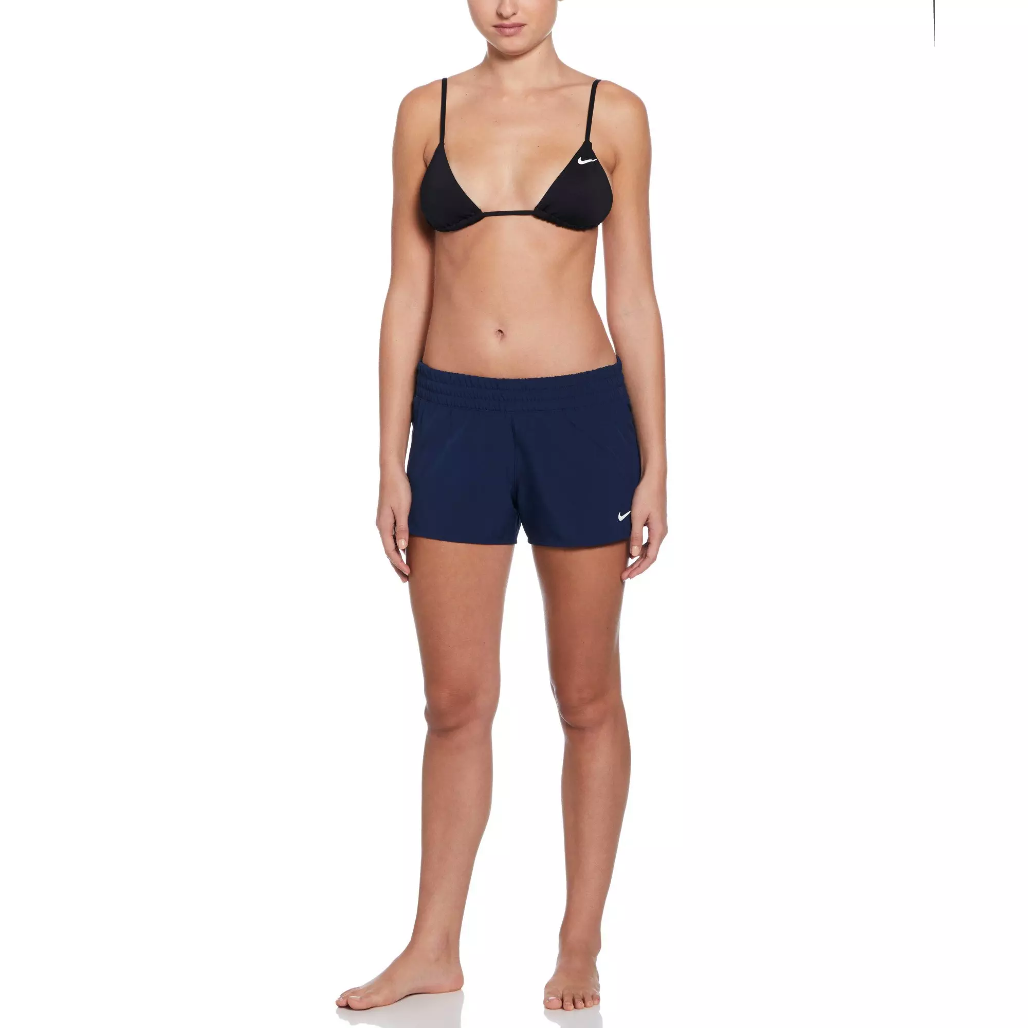Nike Swim Women's Essential Volley Cover-Up Shorts - NAVY