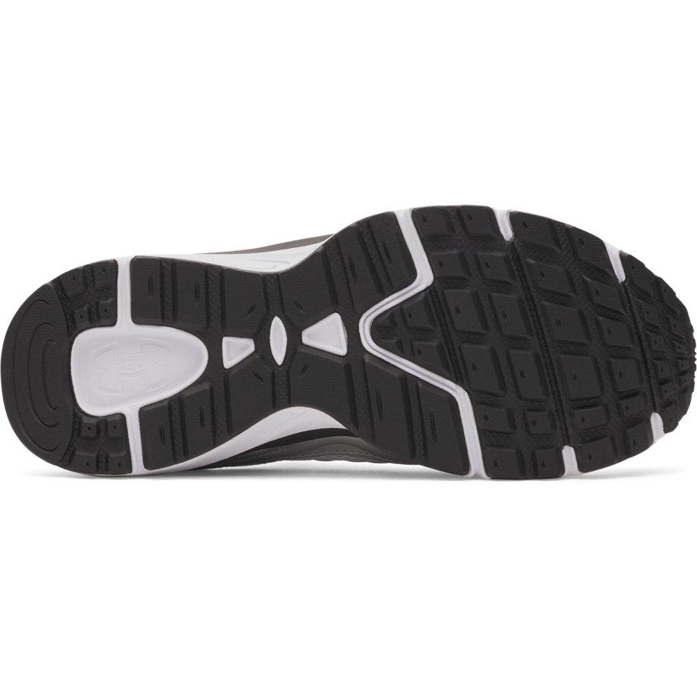 Under Armour Tech Runner "White/Metallic Silver/Black" Women's Shoe - WHITE/SILVER/BLACK Thumbnail View 5