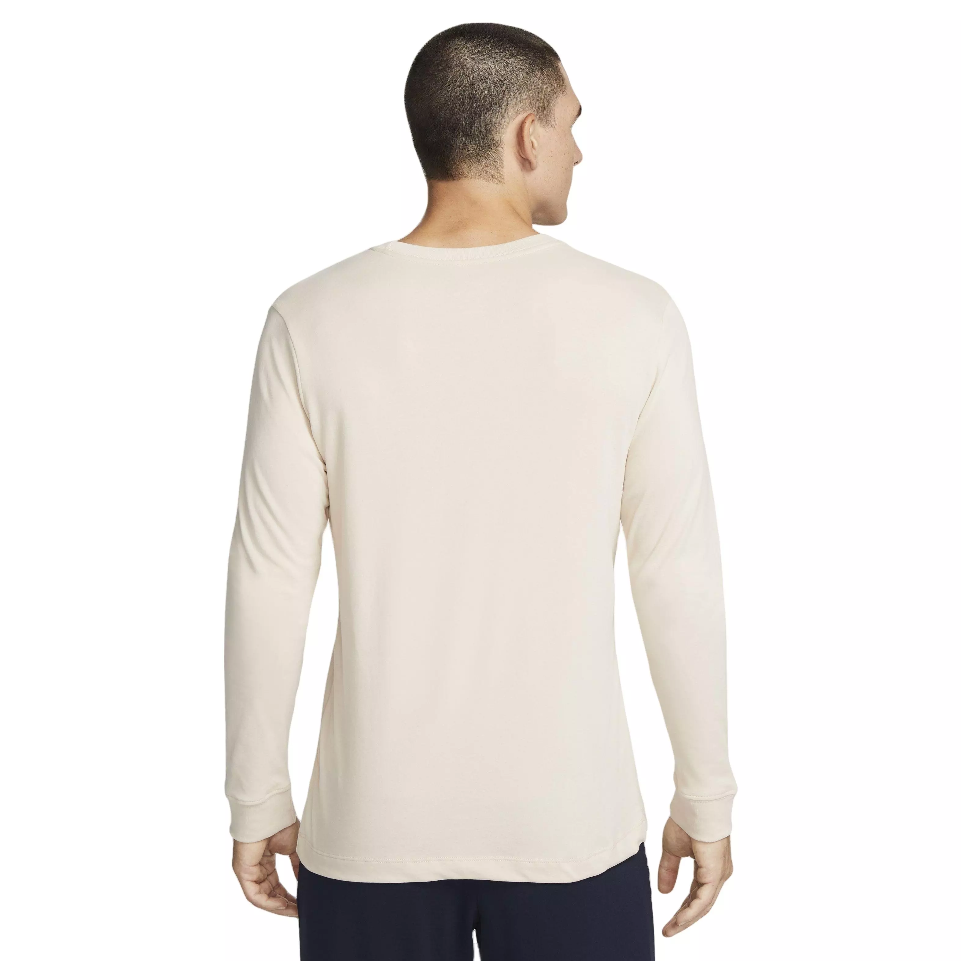 Nike Men's Dri-FIT Long-Sleeve Trail Running Crew - TAN