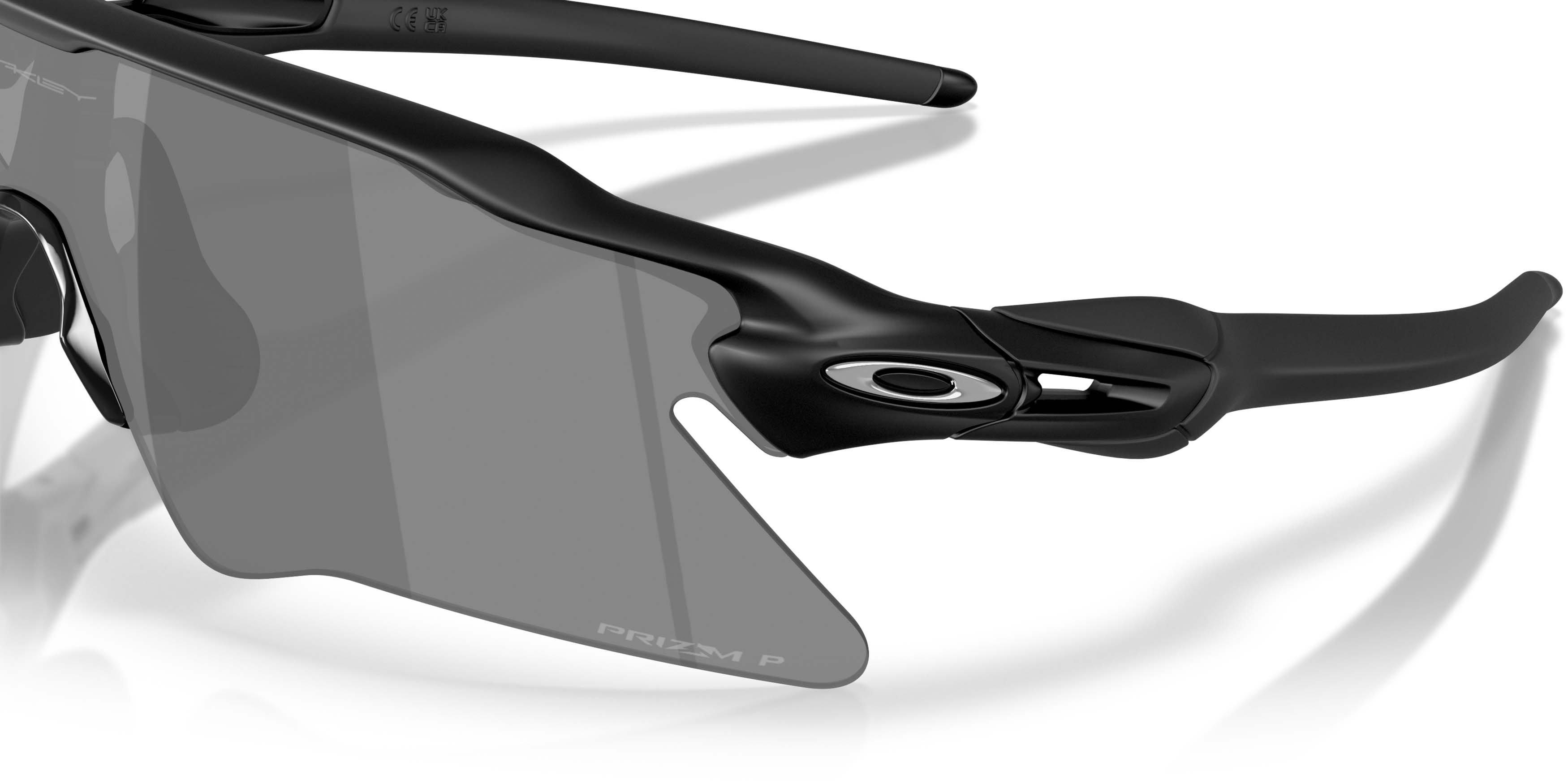 Oakley Radar EV Heater Prizm Black Polarized Sunglasses - Matte Black - BLACK