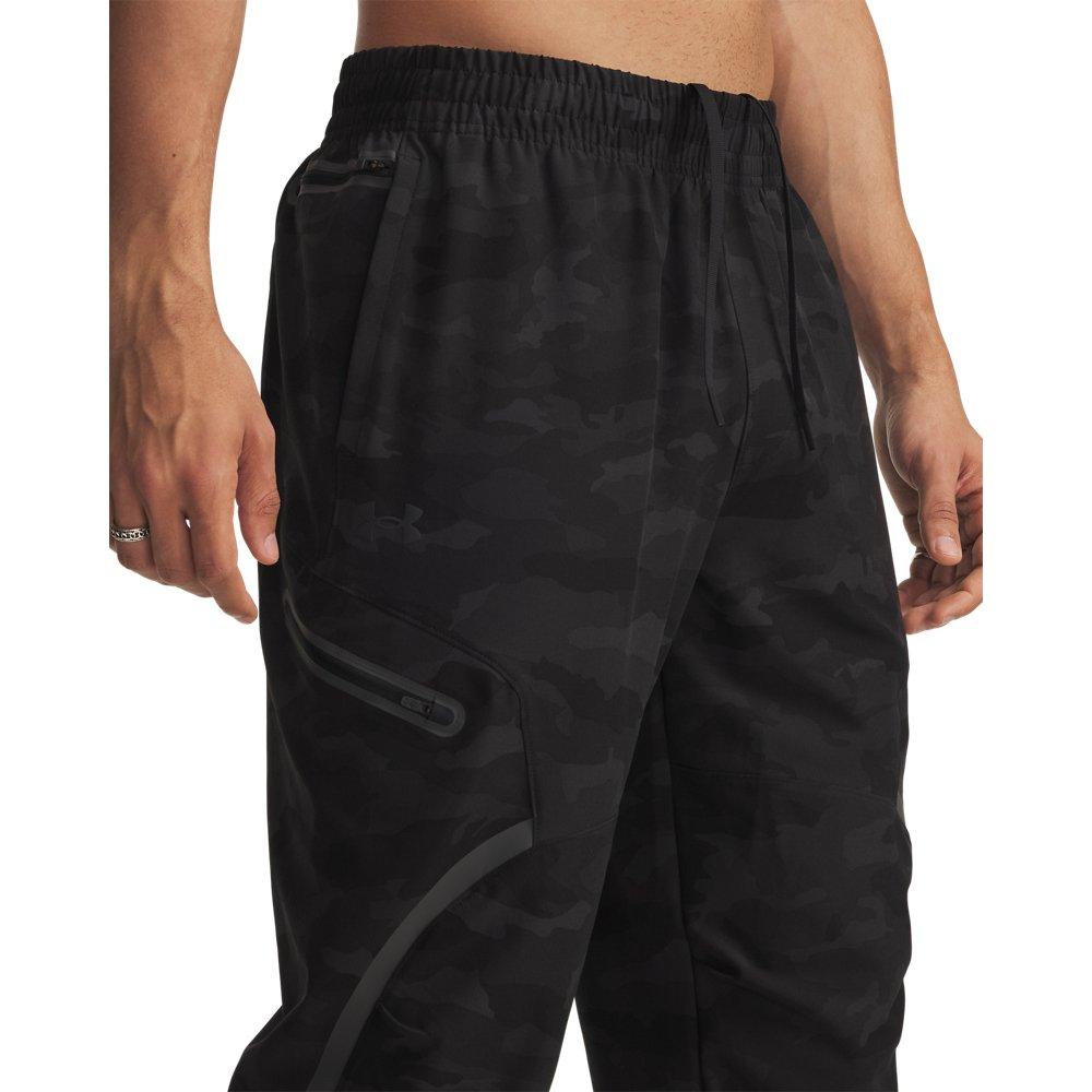 Under Armour Men's Unstoppable Cargo Pants - Black Camo - BLACK CAMO Thumbnail View 3