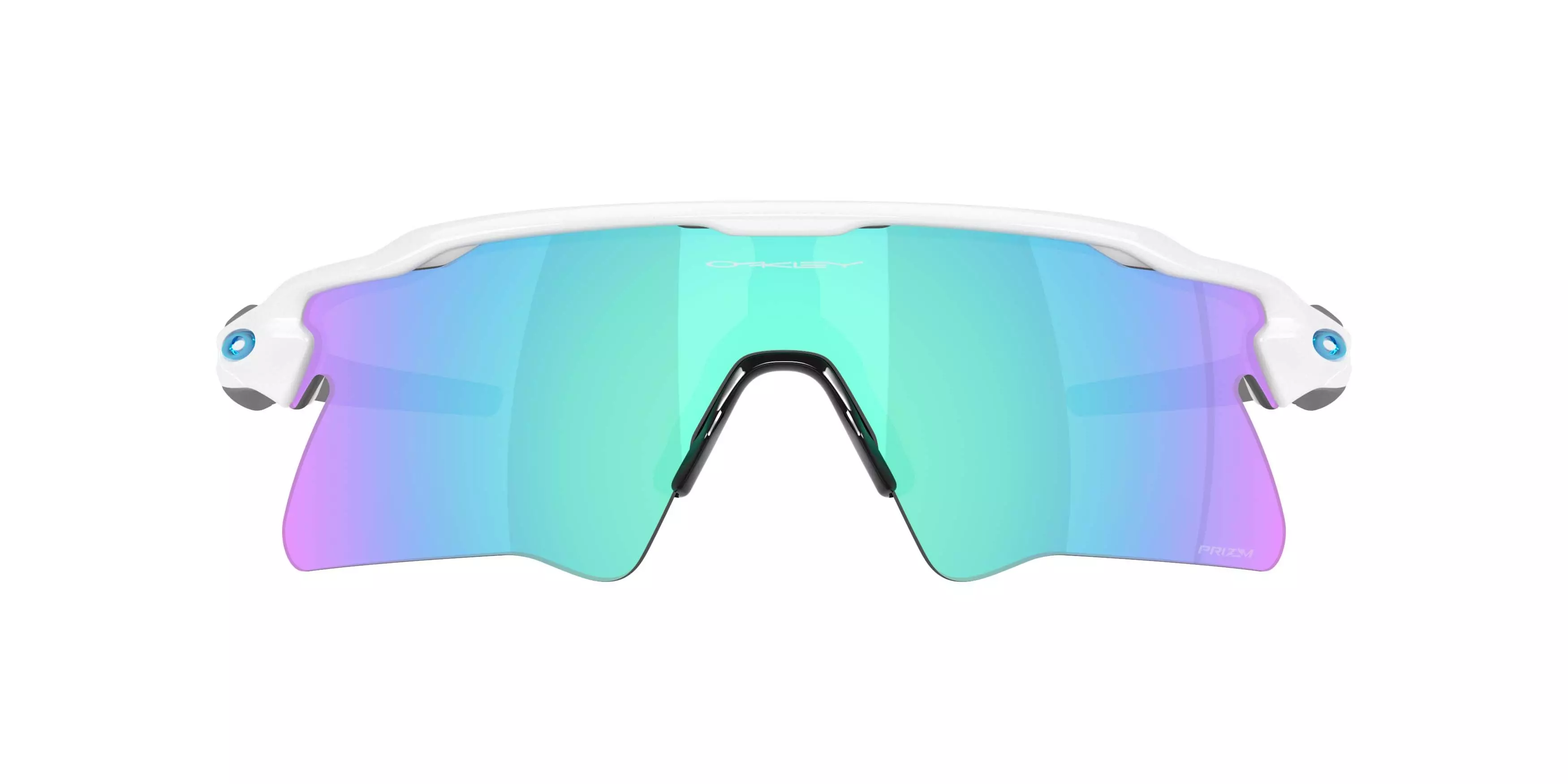 Oakley Radar EV Heater Prizm Sapphire Sunglasses - Polished White - WHITE/BLUE