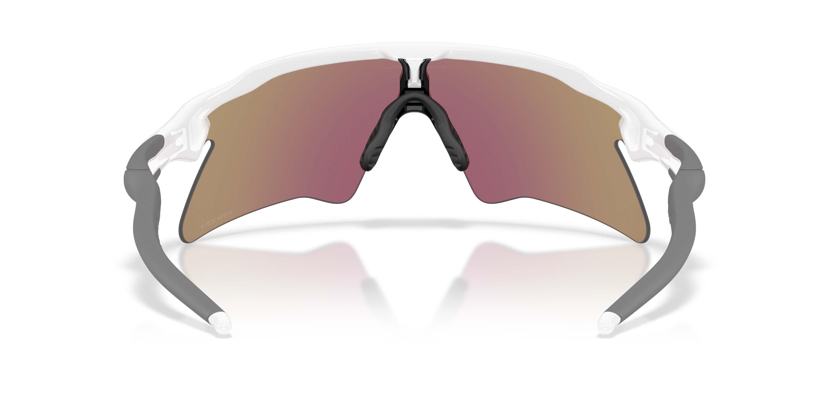 Oakley Radar EV Heater Prizm Sapphire Sunglasses - Polished White - WHITE/BLUE