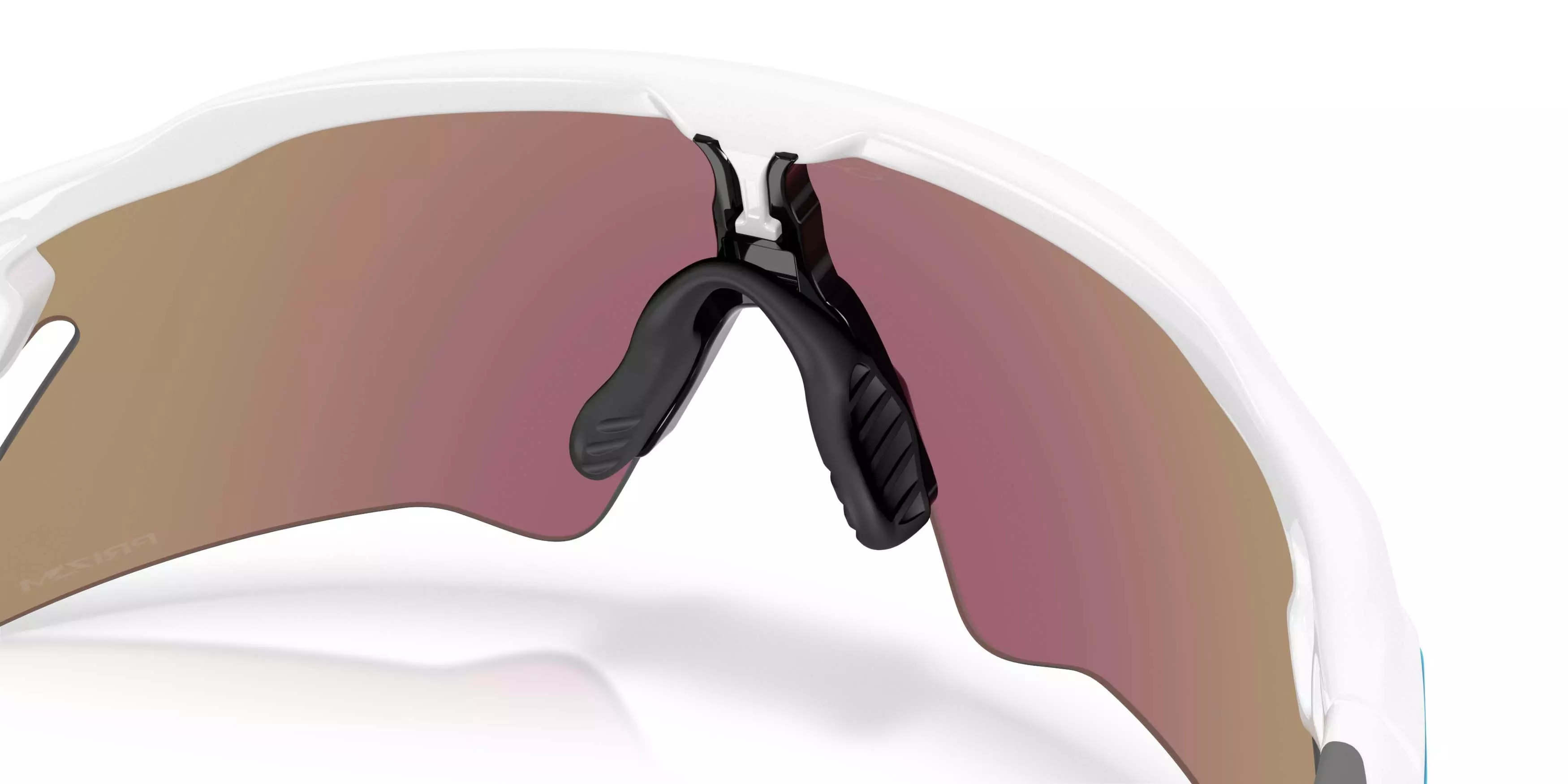 Oakley Radar EV Heater Prizm Sapphire Sunglasses - Polished White - WHITE/BLUE