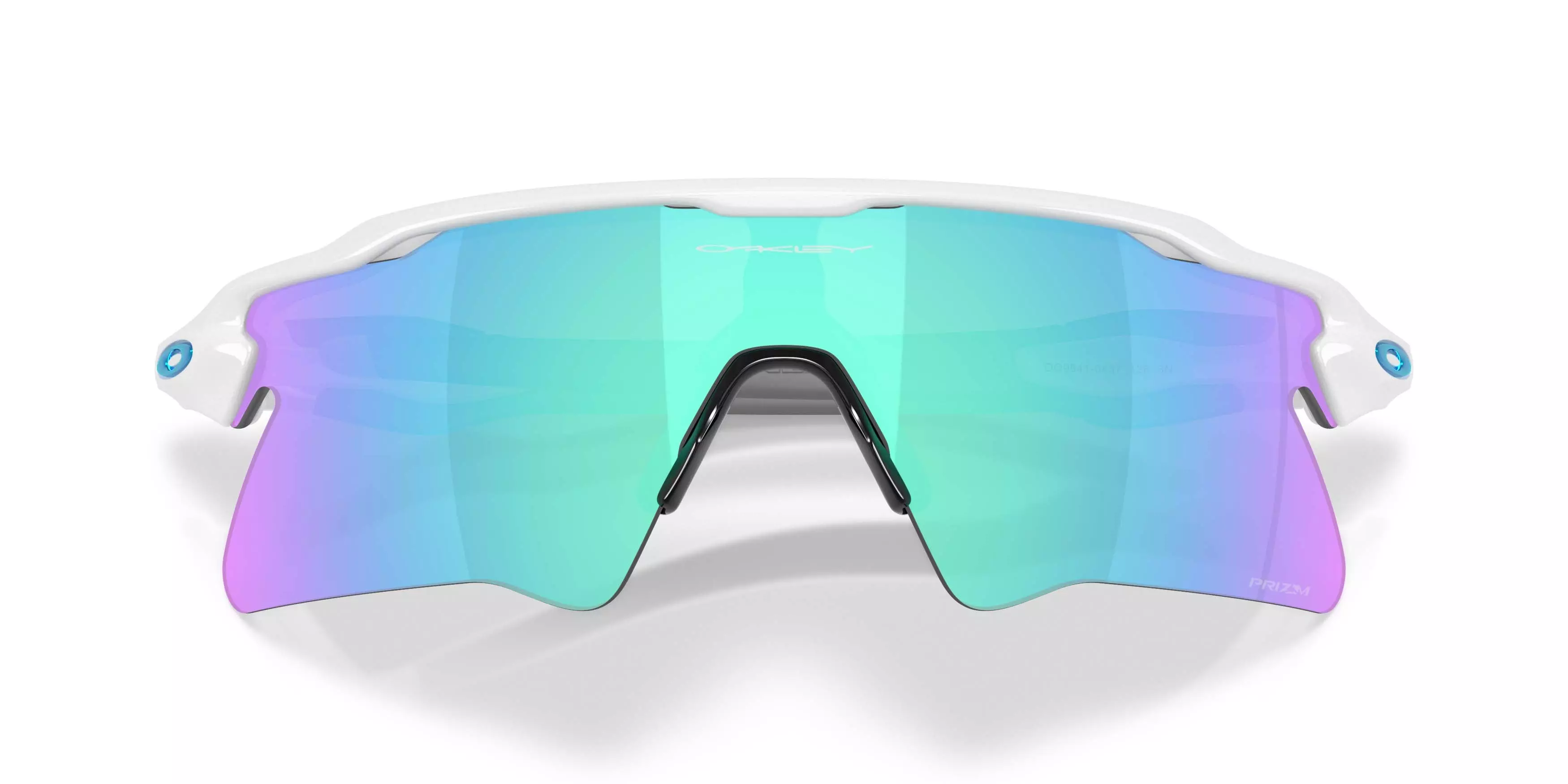 Oakley Radar EV Heater Prizm Sapphire Sunglasses - Polished White - WHITE/BLUE