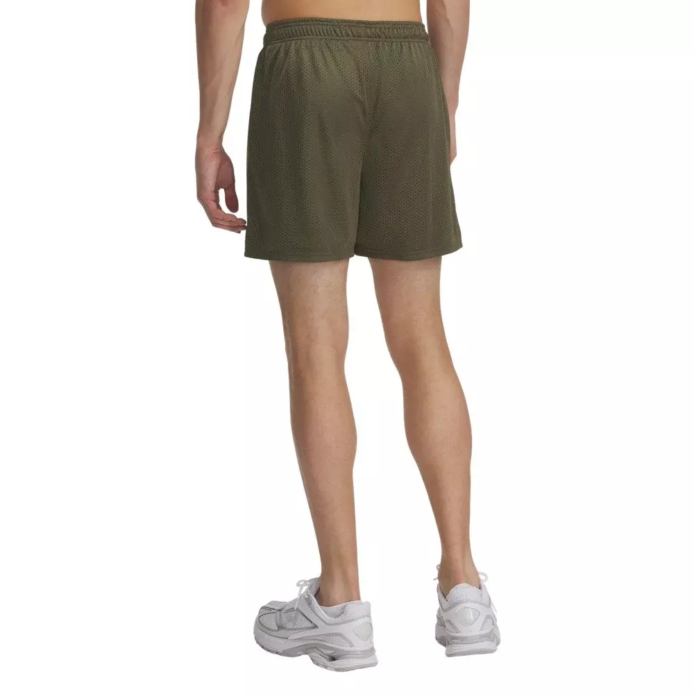 Under Armour Men's Icon 5" Mesh Shorts - Green - GREEN