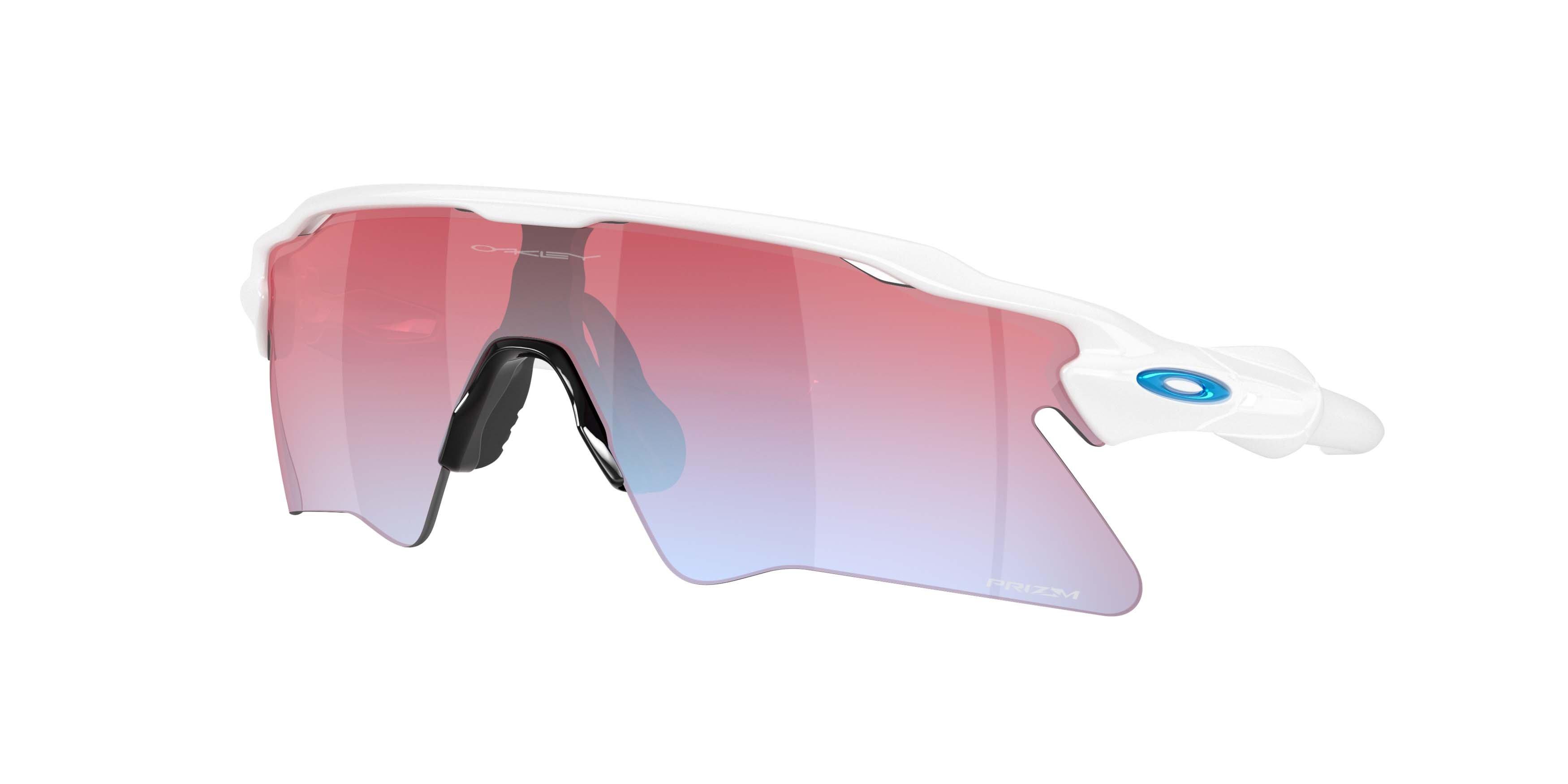 Oakley Radar EV Heater Prizm Snow Sapphire Sunglasses - Polished White - WHITE