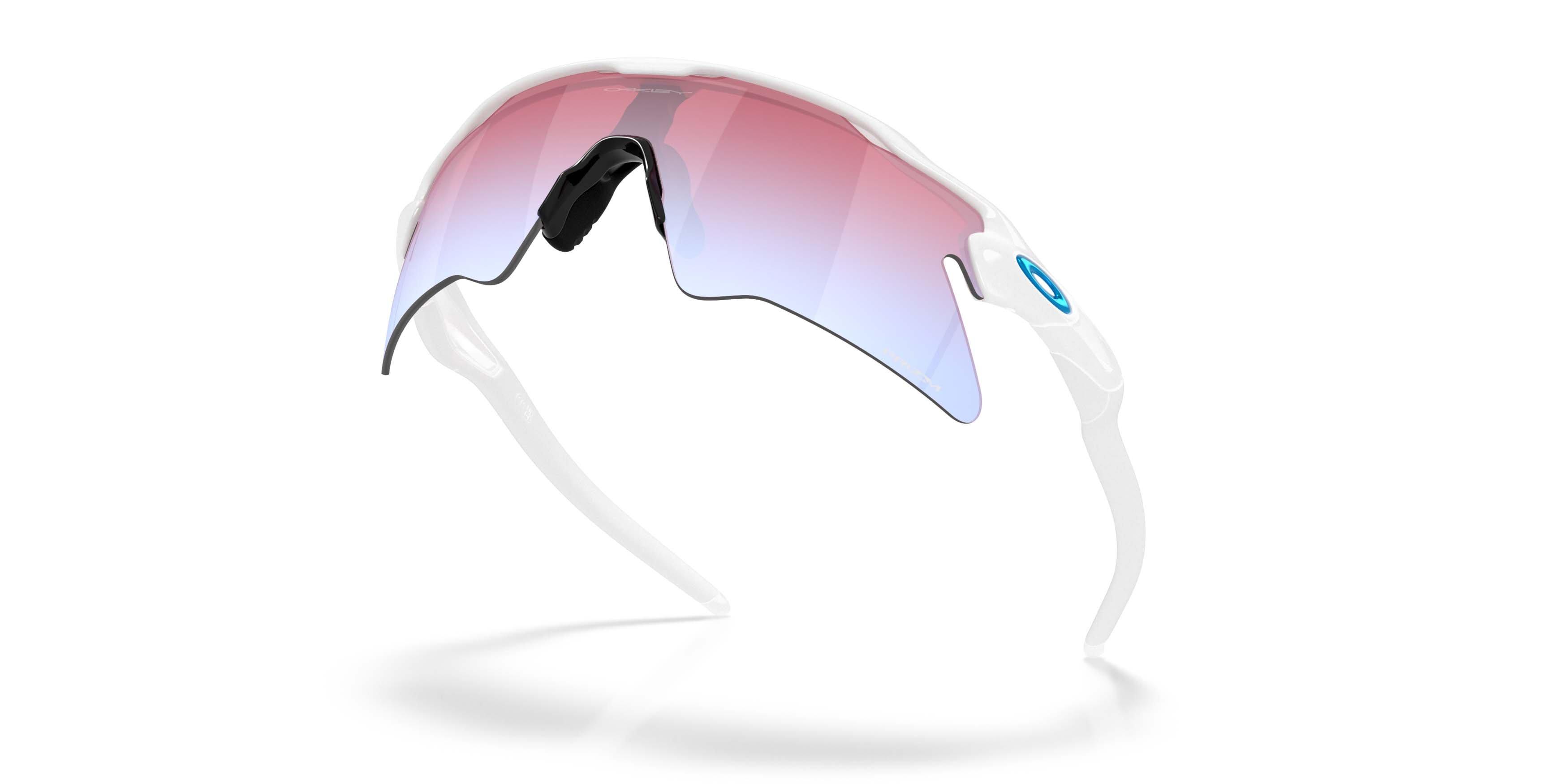 Oakley Radar EV Heater Prizm Snow Sapphire Sunglasses - Polished White - WHITE