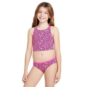 Nike Swim Big Girls' Spiderback Midkini Set