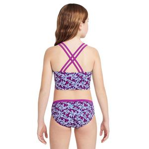 Nike Swim Big Girls' Spiderback Midkini Set