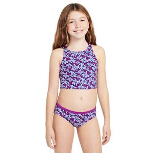 Nike Swim Big Girls' Spiderback Midkini Set