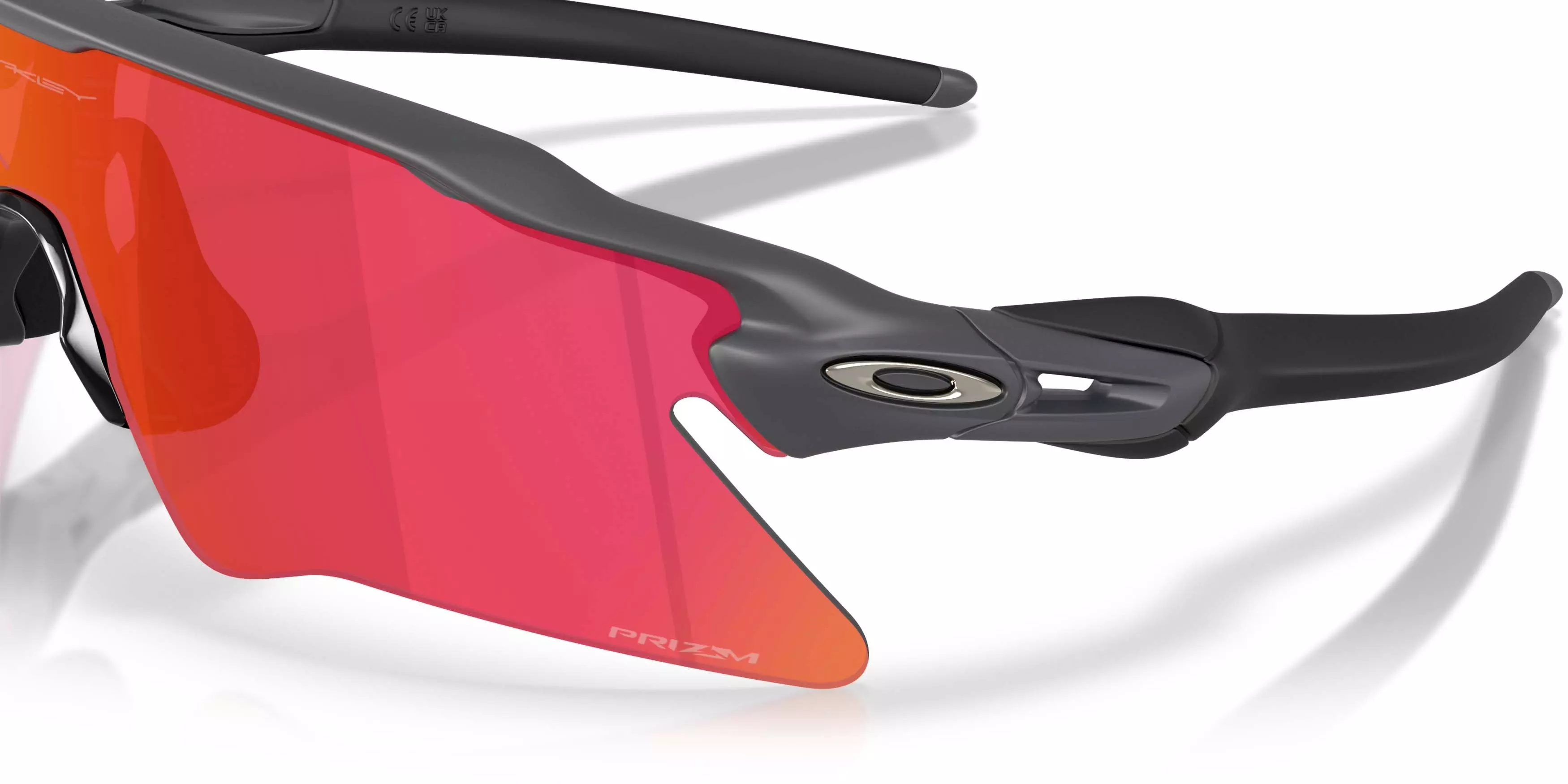 Oakley Radar EV Heater Prizm Field Sunglasses - Matte Carbon - GREY