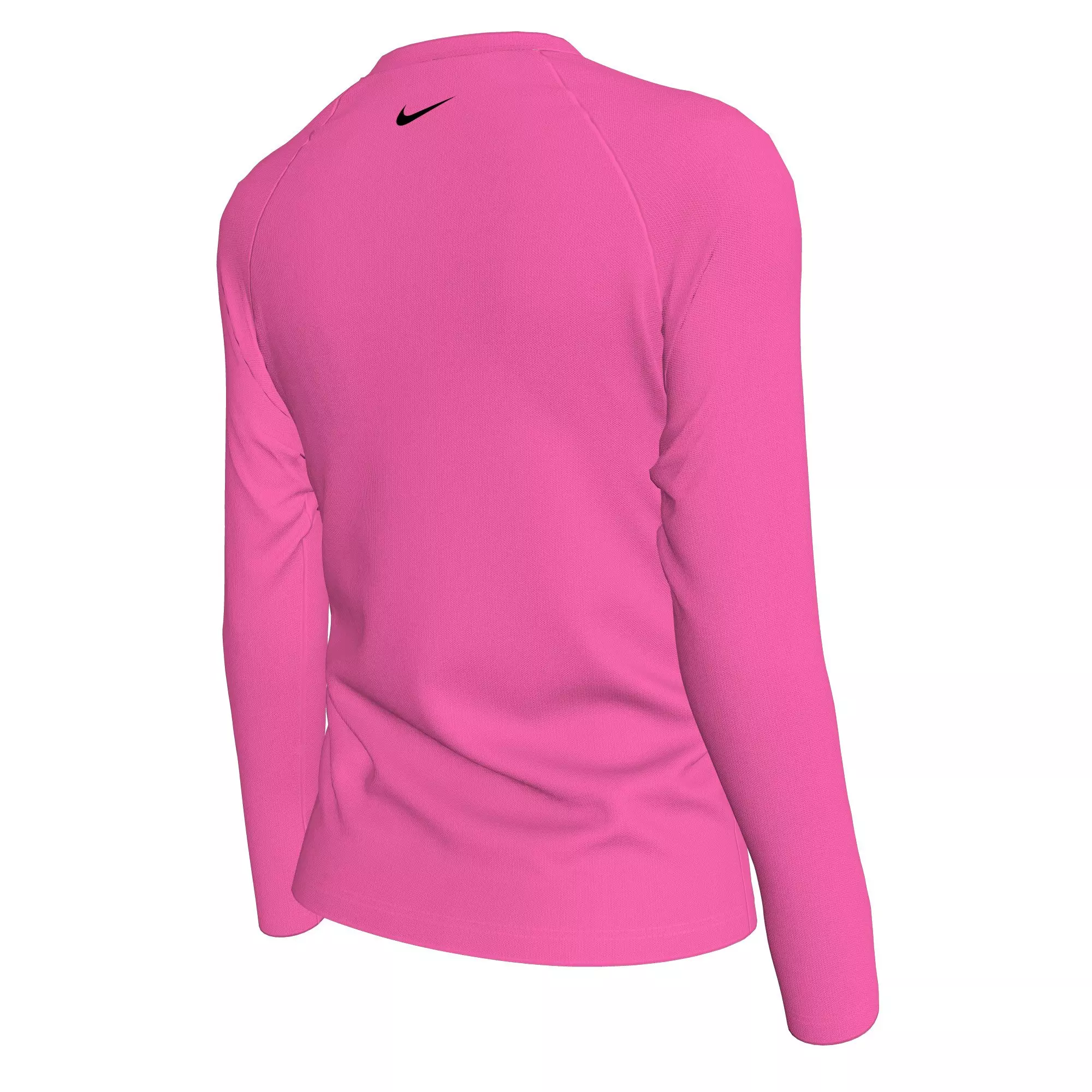 Nike Swim Big Girls'​ Bubble Charms Long Sleeve Hydroguard Shirt - PINK