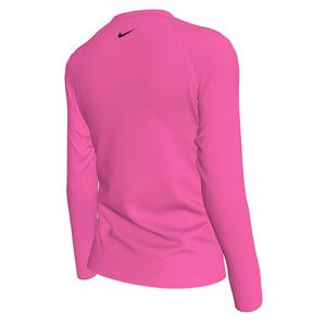 Nike Swim Big Girls'​ Bubble Charms Long Sleeve Hydroguard Shirt