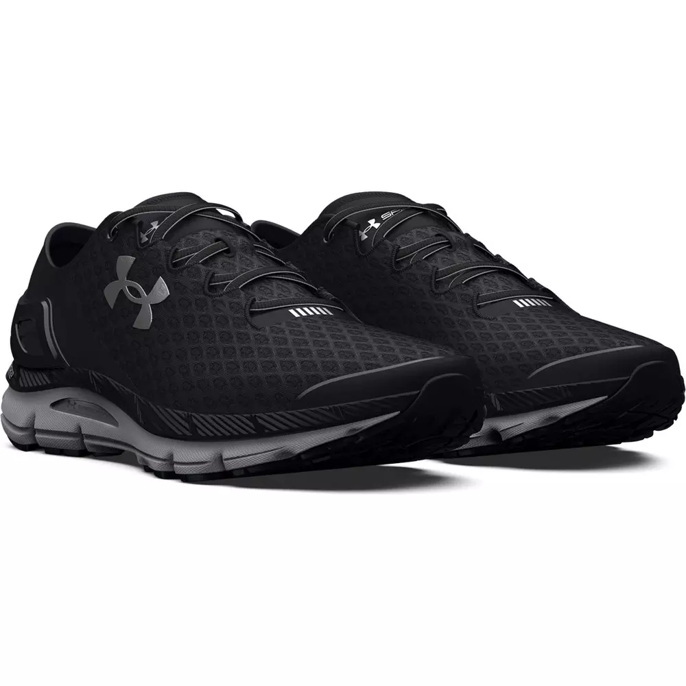 Under Armour SpeedForm Gemini "Black/White/Black" Unisex Running Shoe - BLACK/WHITE/BLACK