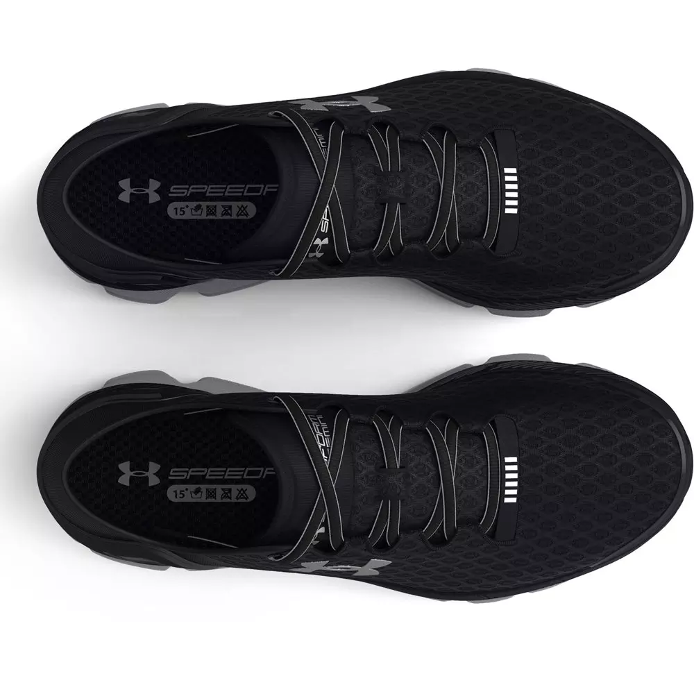 Under Armour SpeedForm Gemini "Black/White/Black" Unisex Running Shoe - BLACK/WHITE/BLACK