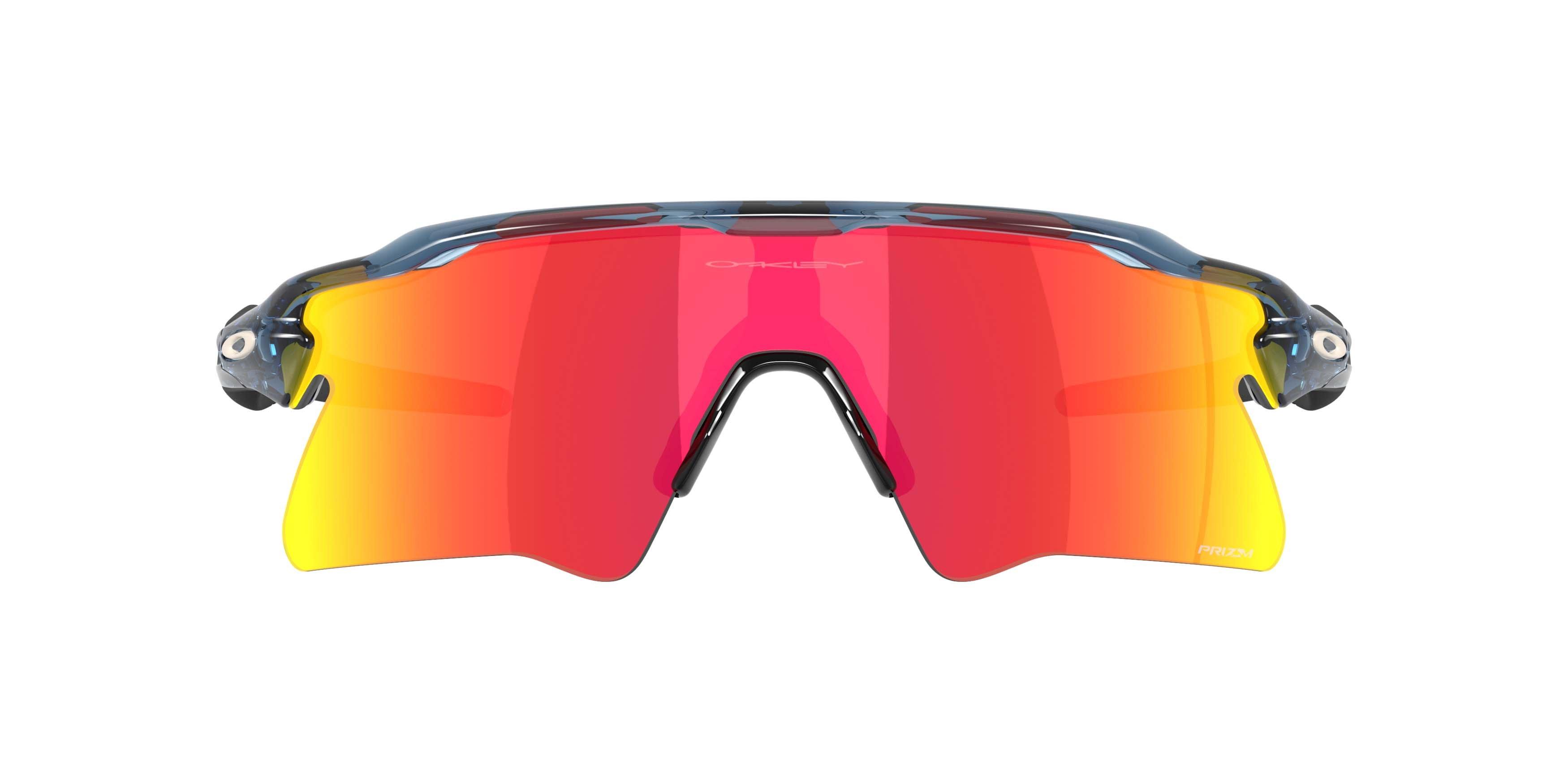 Oakley Radar EV Heater Prizm Ruby Sunglasses - Transparent Abyss - BLUE/RED