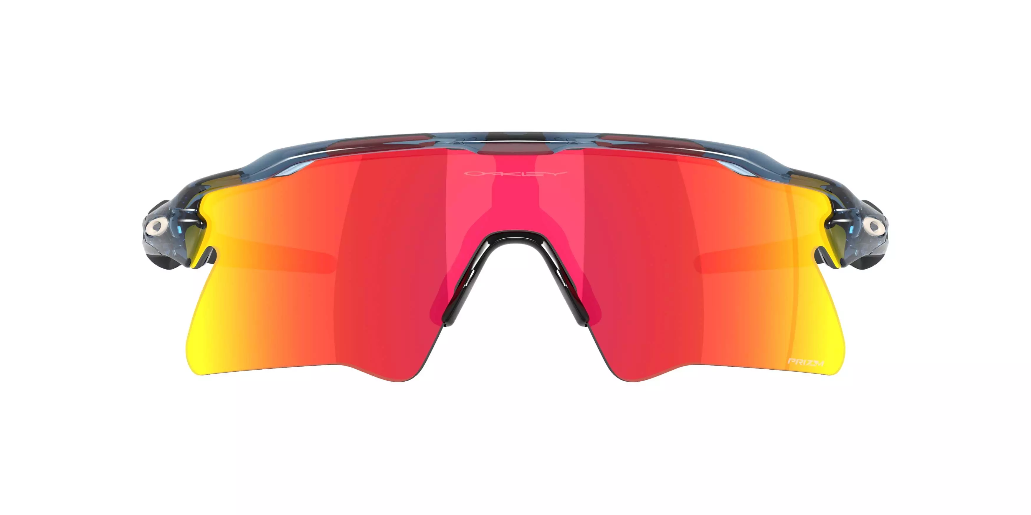 Oakley Radar EV Heater Prizm Ruby Sunglasses - Transparent Abyss - BLUE/RED