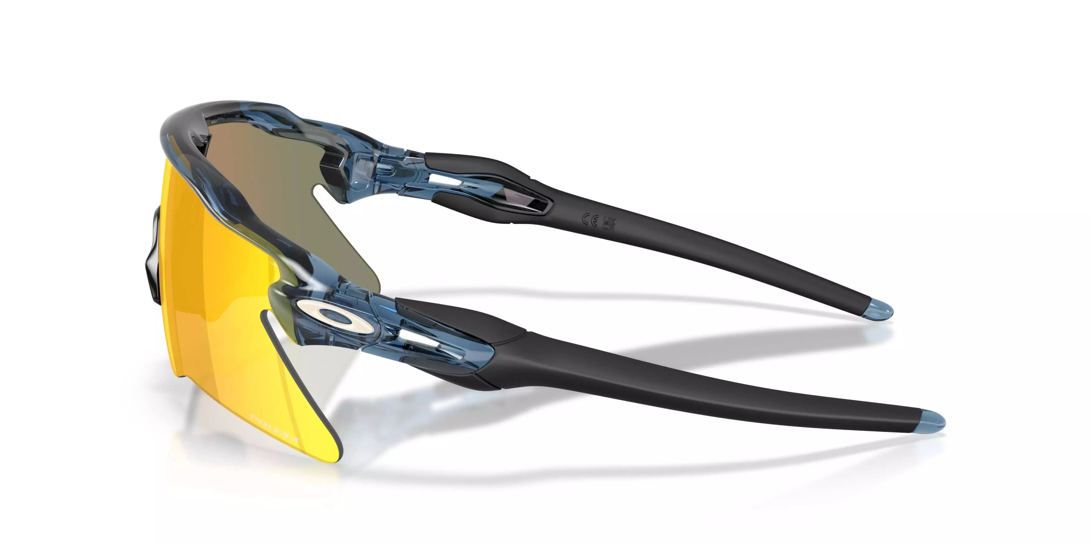 Oakley Radar EV Heater Prizm Ruby Sunglasses - Transparent Abyss - BLUE/RED