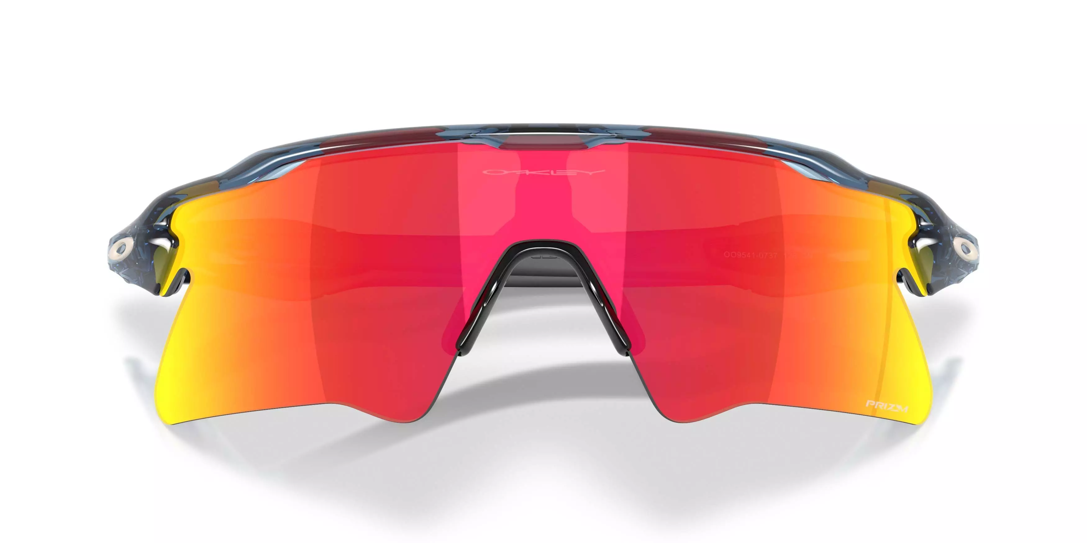 Oakley Radar EV Heater Prizm Ruby Sunglasses - Transparent Abyss - BLUE/RED