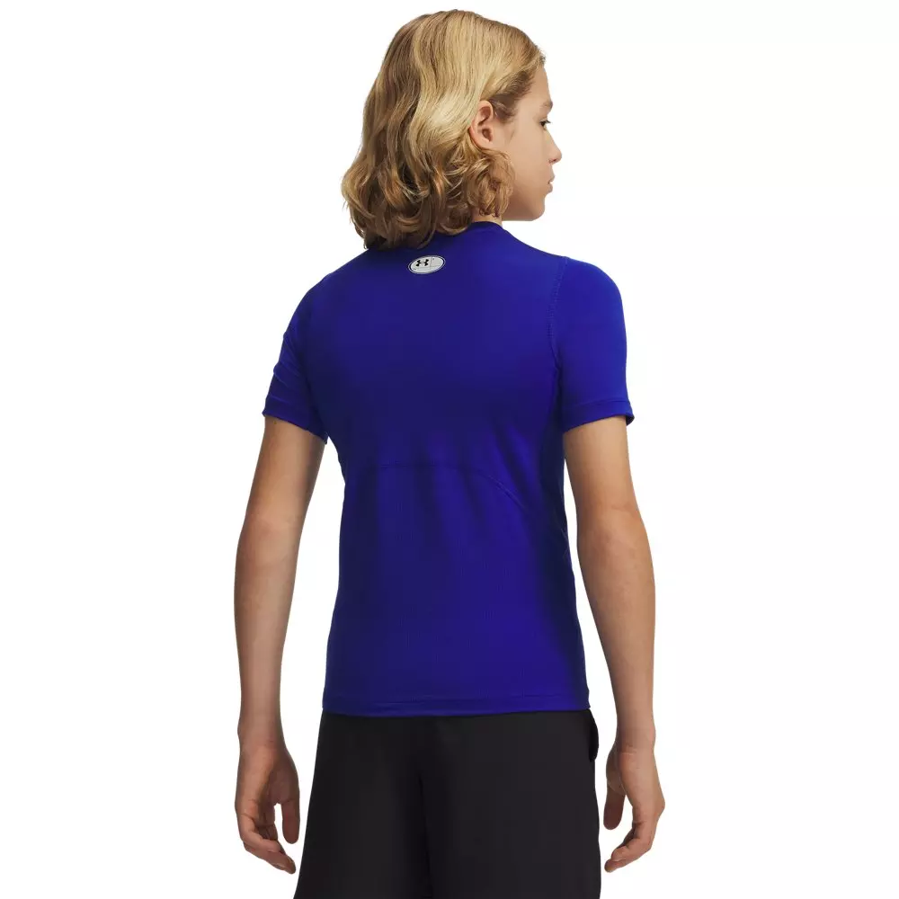 Under Armour Big Boys' HeatGear Armour Short Sleeve Shirt - Royal - ROYAL