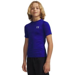 Under Armour Big Boys' HeatGear Armour Short Sleeve Shirt - Royal