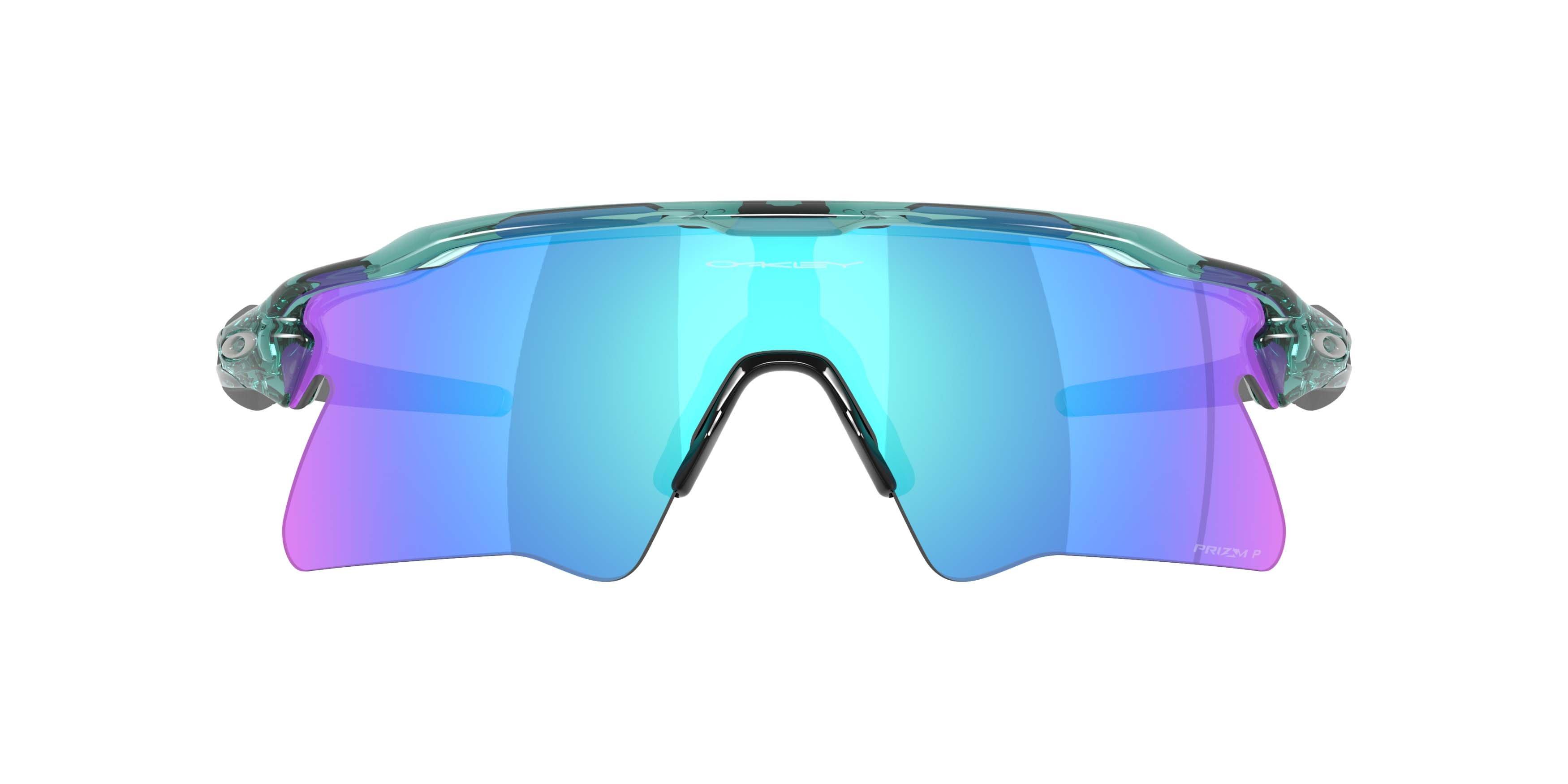 Oakley Radar EV Heater Prizm Sapphire Polarized Sunglasses - Transparent Pacific - GREEN/BLUE