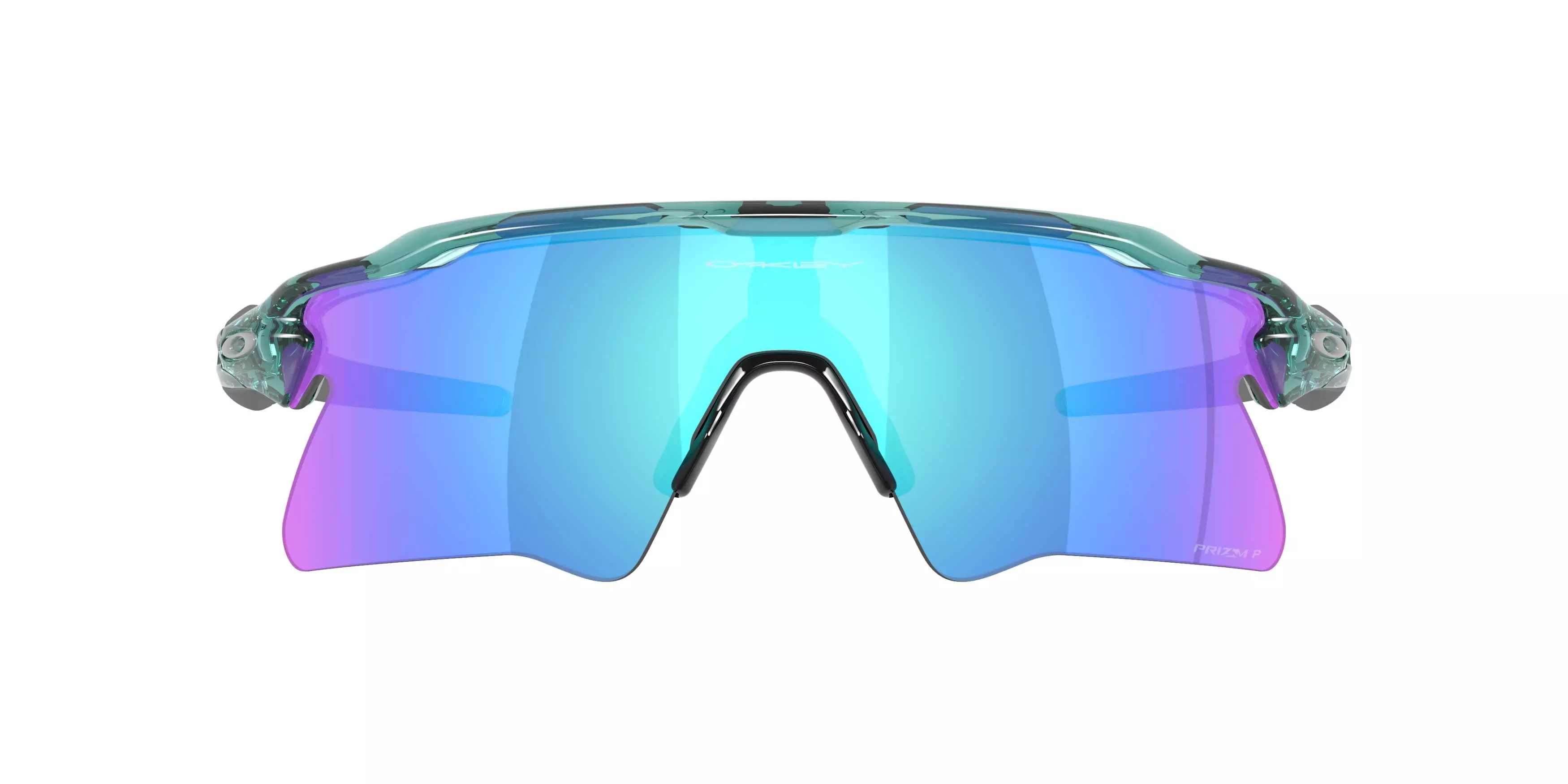 Oakley Radar EV Heater Prizm Sapphire Polarized Sunglasses - Transparent Pacific - GREEN/BLUE