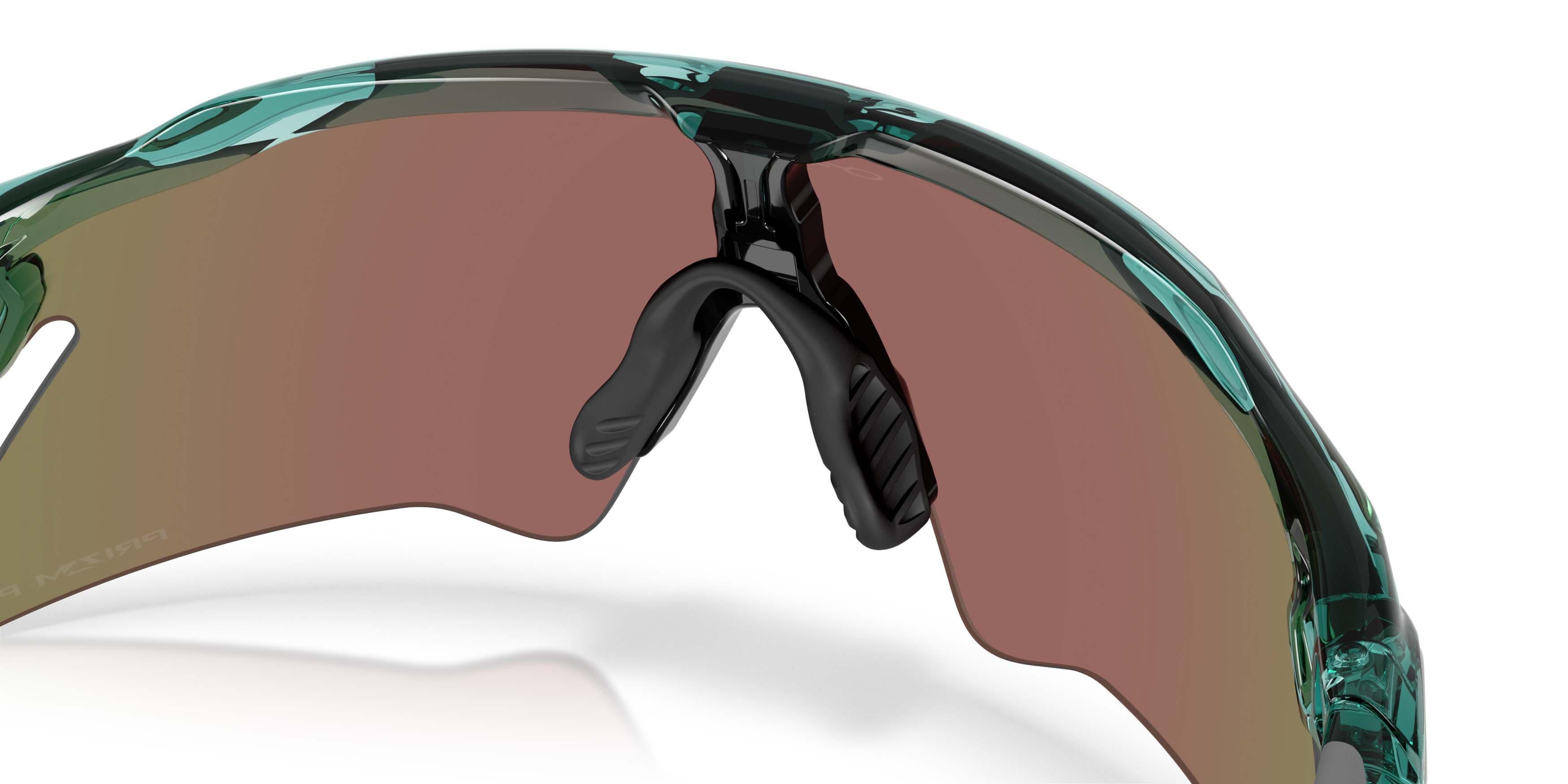 Oakley Radar EV Heater Prizm Sapphire Polarized Sunglasses - Transparent Pacific - GREEN/BLUE