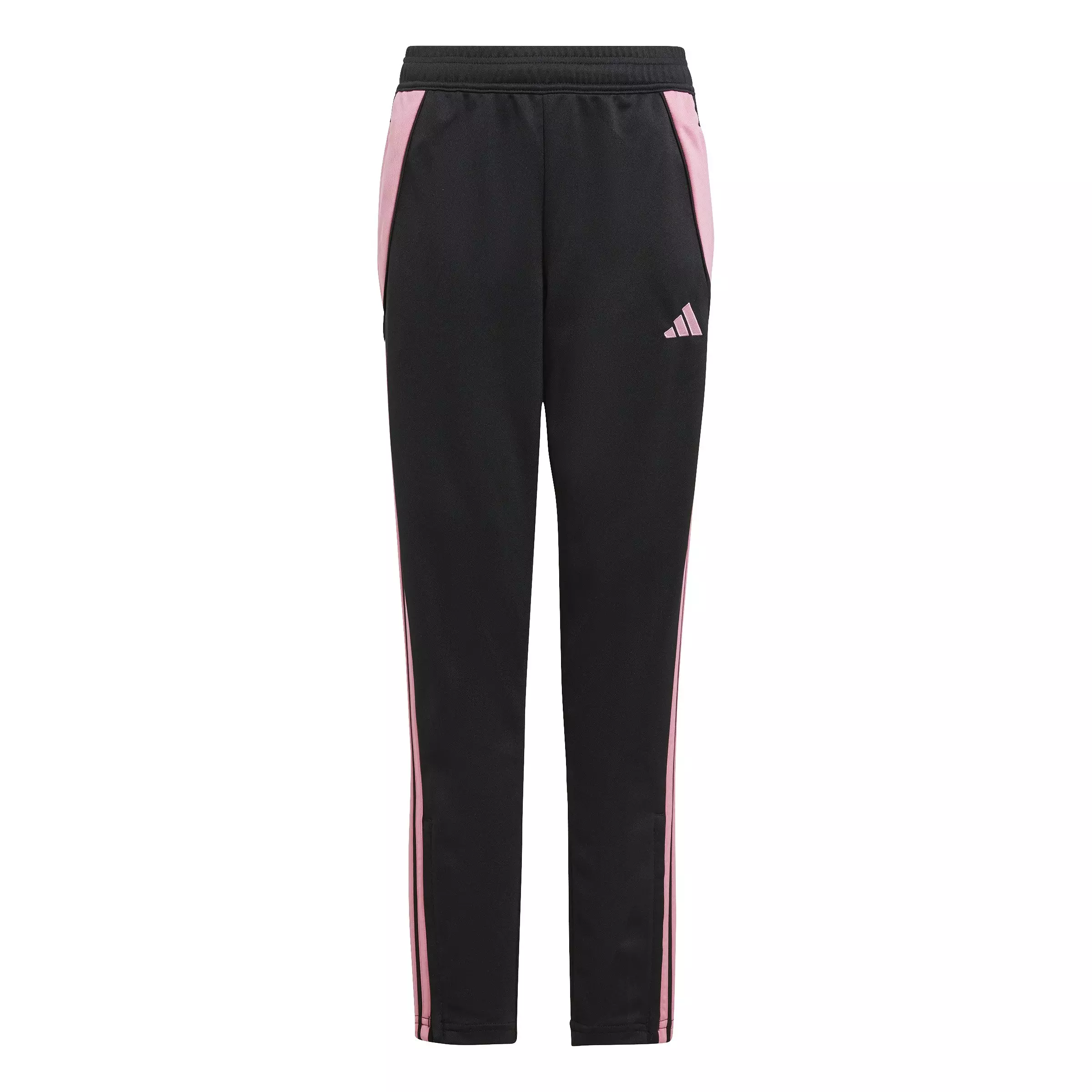adidas Big Kids' Tiro 24 Training Tracksuit Bottoms - Black/Pink - BLACK/PINK