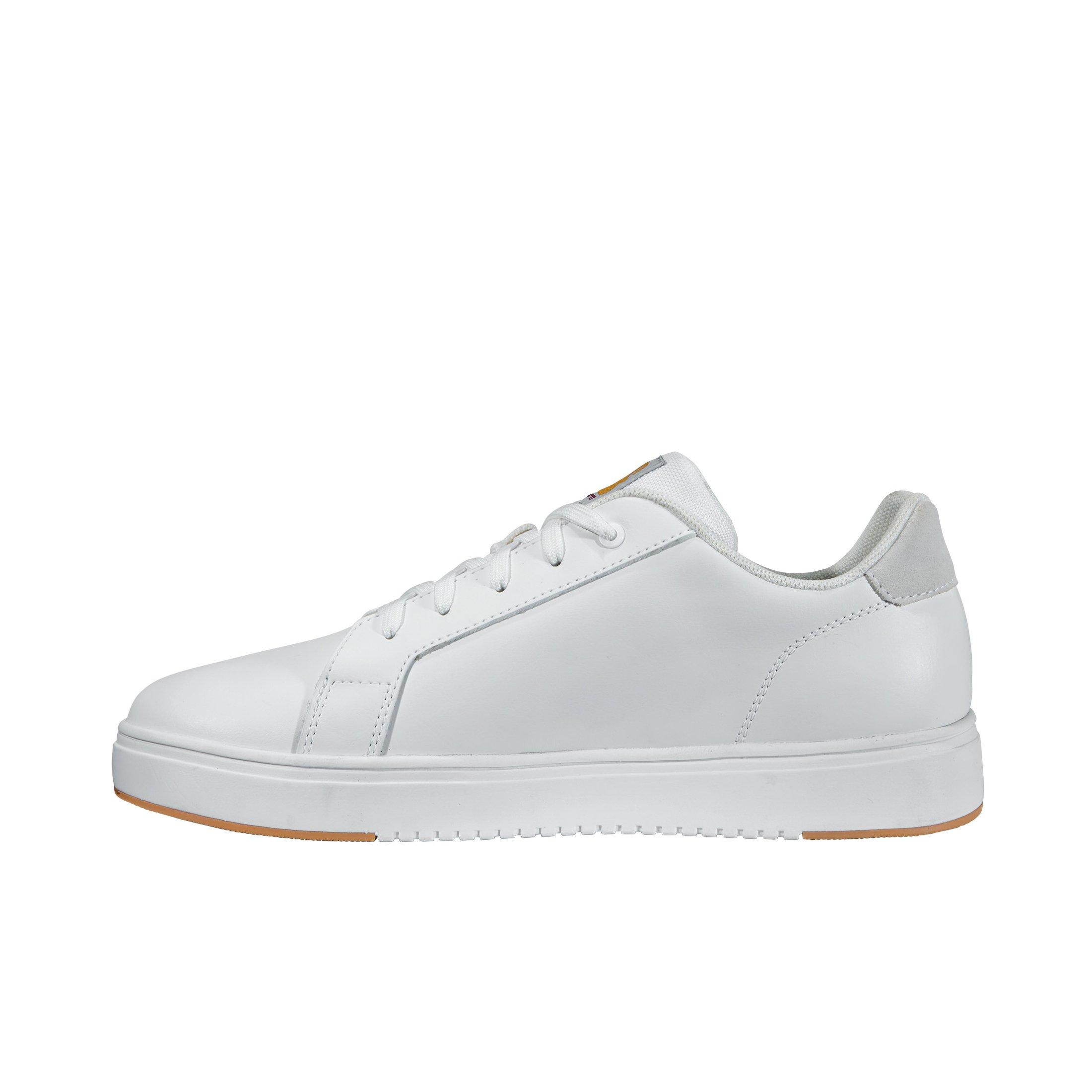 Carhartt Detroit Leather Sneaker Soft Toe "White" Men's Shoe - WHITE Thumbnail View 2