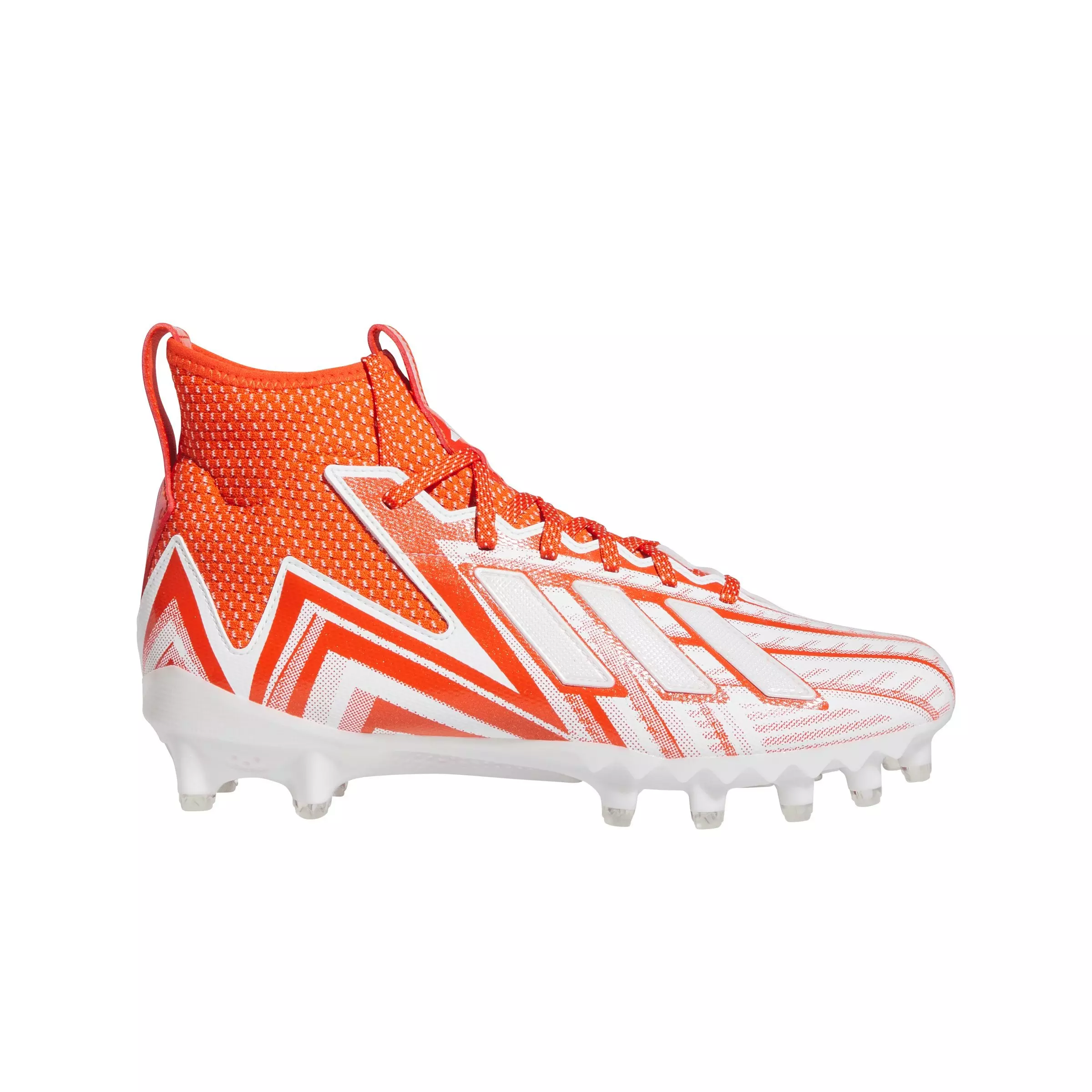 adidas Freak 23 Inline "Collegiate Orange/Ftwr White/Collegiate Orange" Men's Football Cleat - ORANGE/WHITE/ORANGE