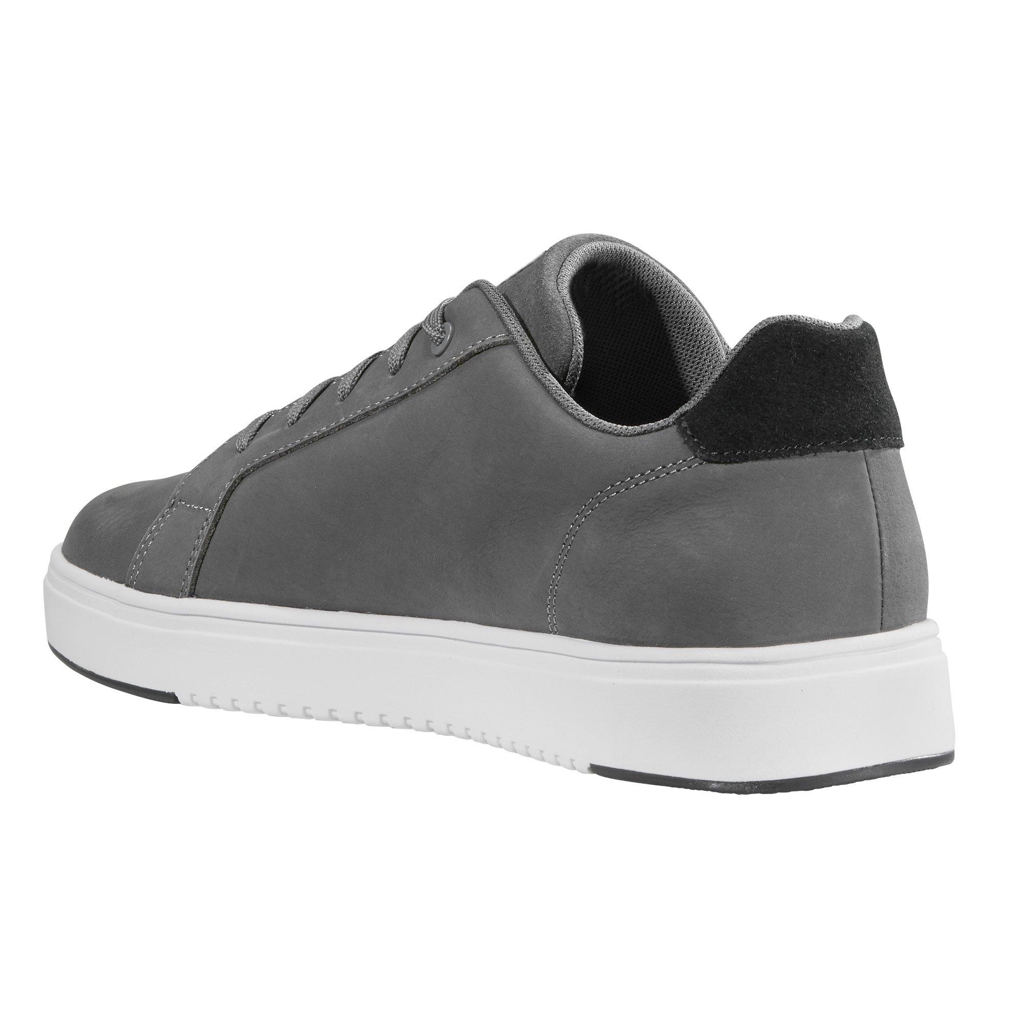 Carhartt Detroit Leather Sneaker Soft Toe "Medium Grey" Men's Shoe - MD GREY Thumbnail View 4