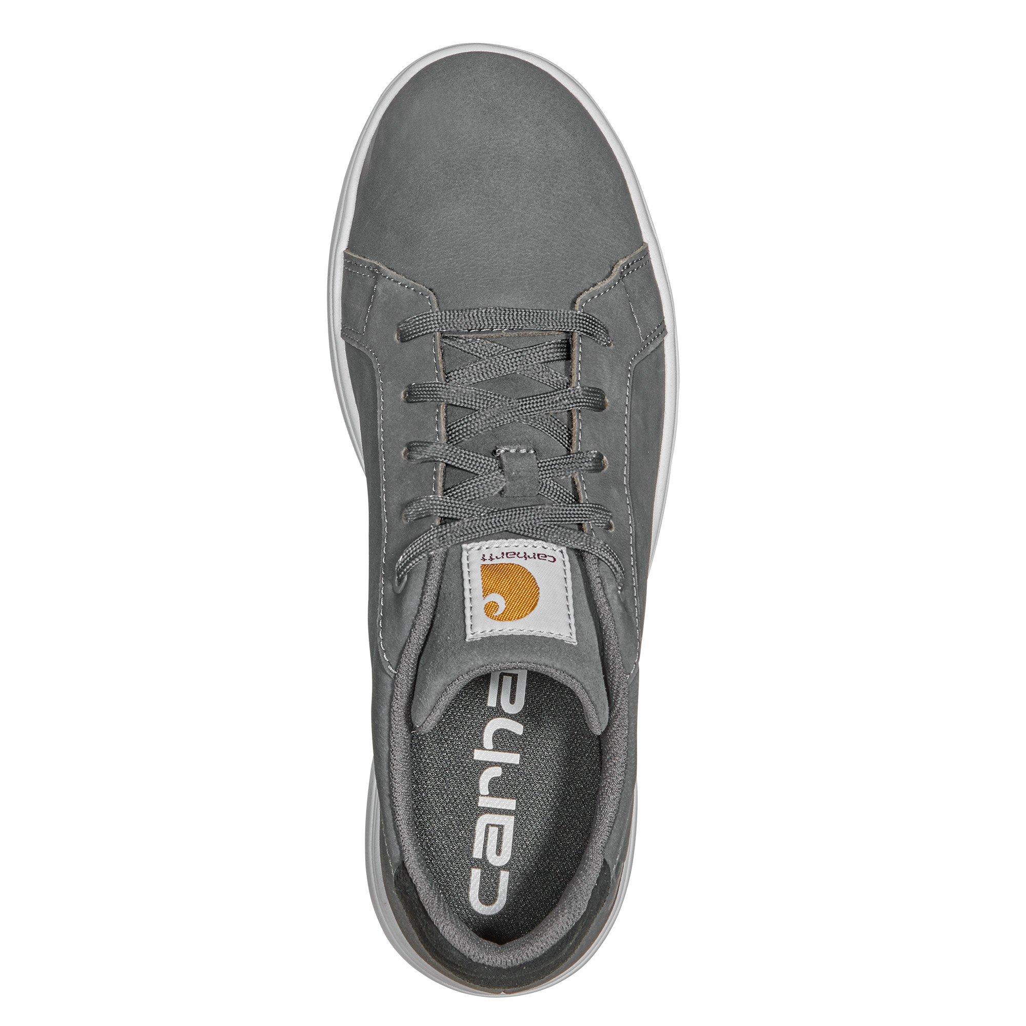 Carhartt Detroit Leather Sneaker Soft Toe "Medium Grey" Men's Shoe - MD GREY Thumbnail View 5