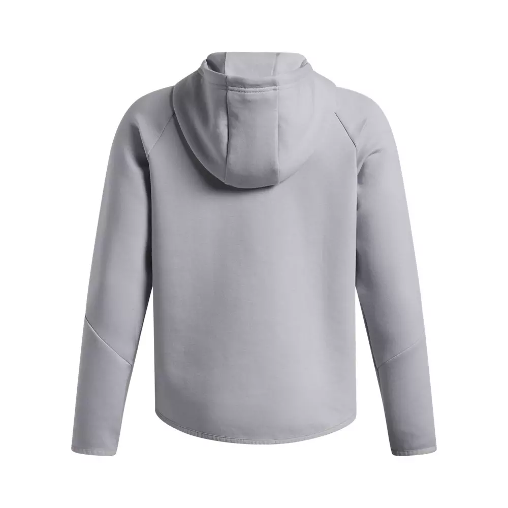 Under Armour Big Boys' Unstoppable Fleece Full-Zip Jacket - Grey - GREY