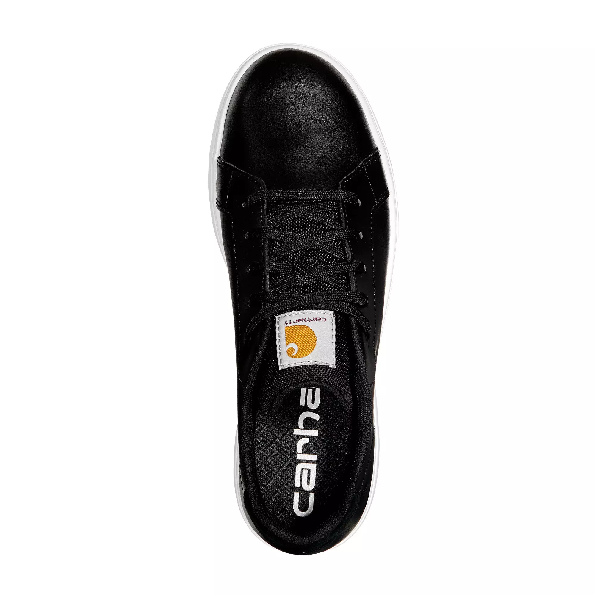 Carhartt Detroit Leather Sneaker Soft Toe "Black" Men's Shoe - BLACK