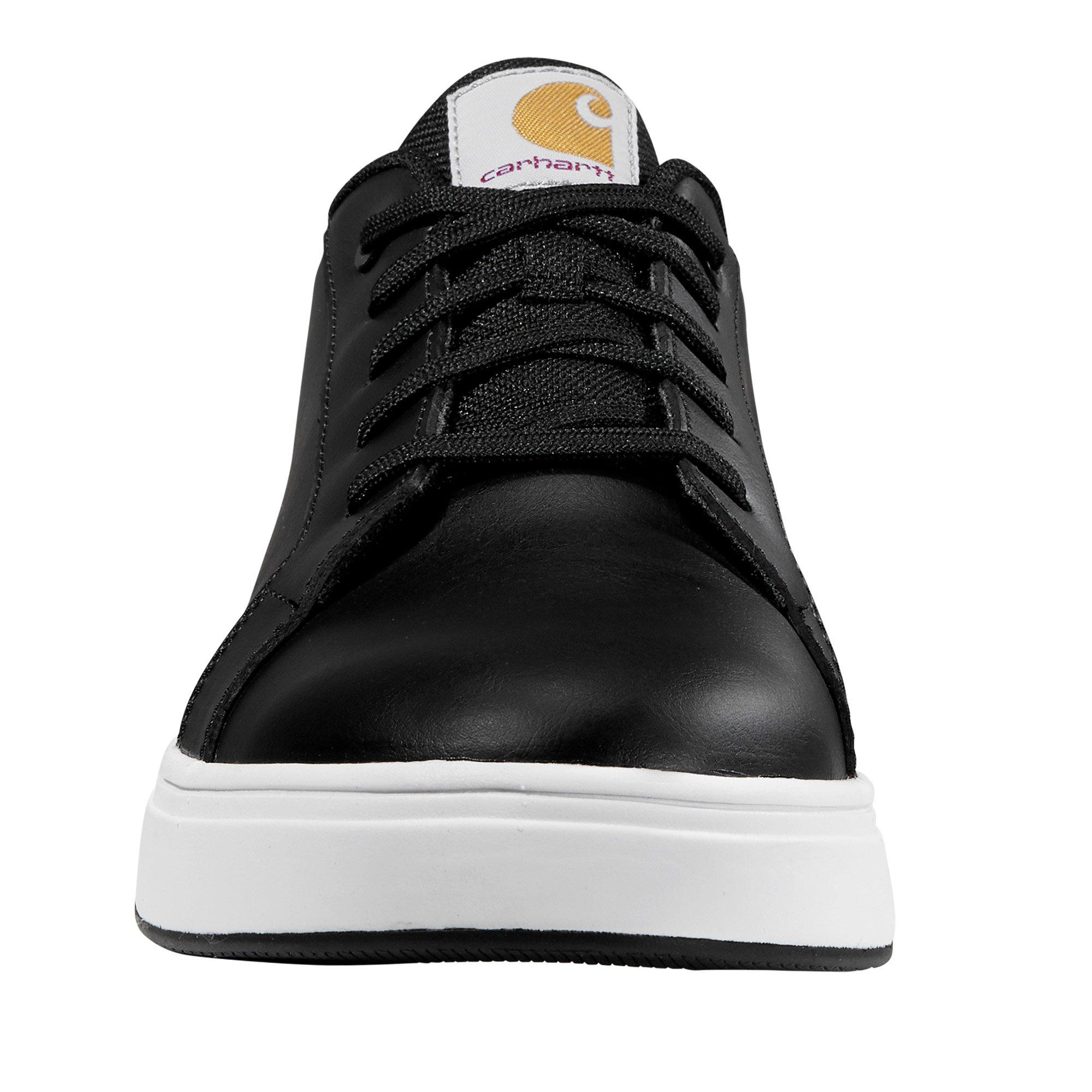 Carhartt Detroit Leather Sneaker Soft Toe "Black" Men's Shoe - BLACK Thumbnail View 7