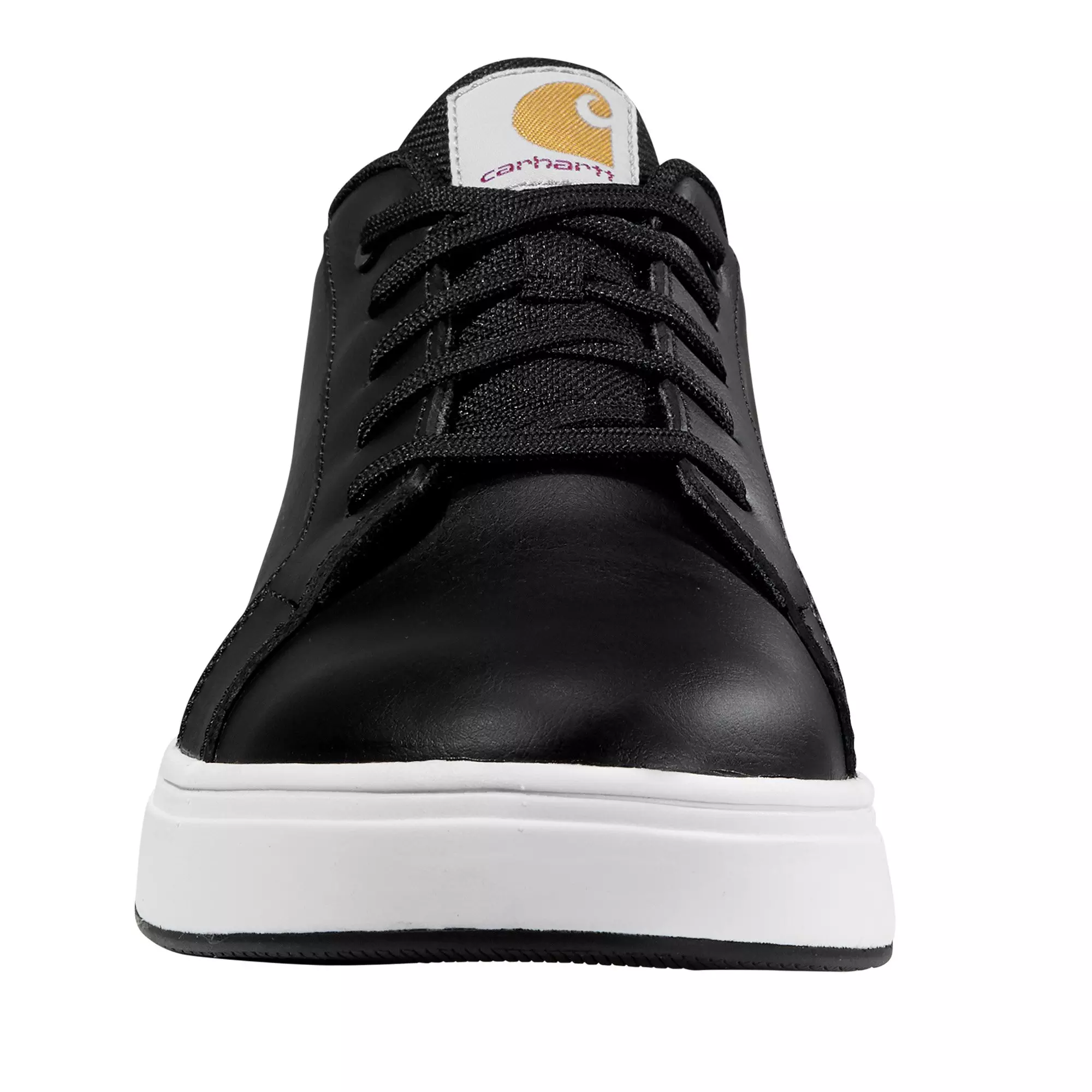 Carhartt Detroit Leather Sneaker Soft Toe "Black" Men's Shoe - BLACK