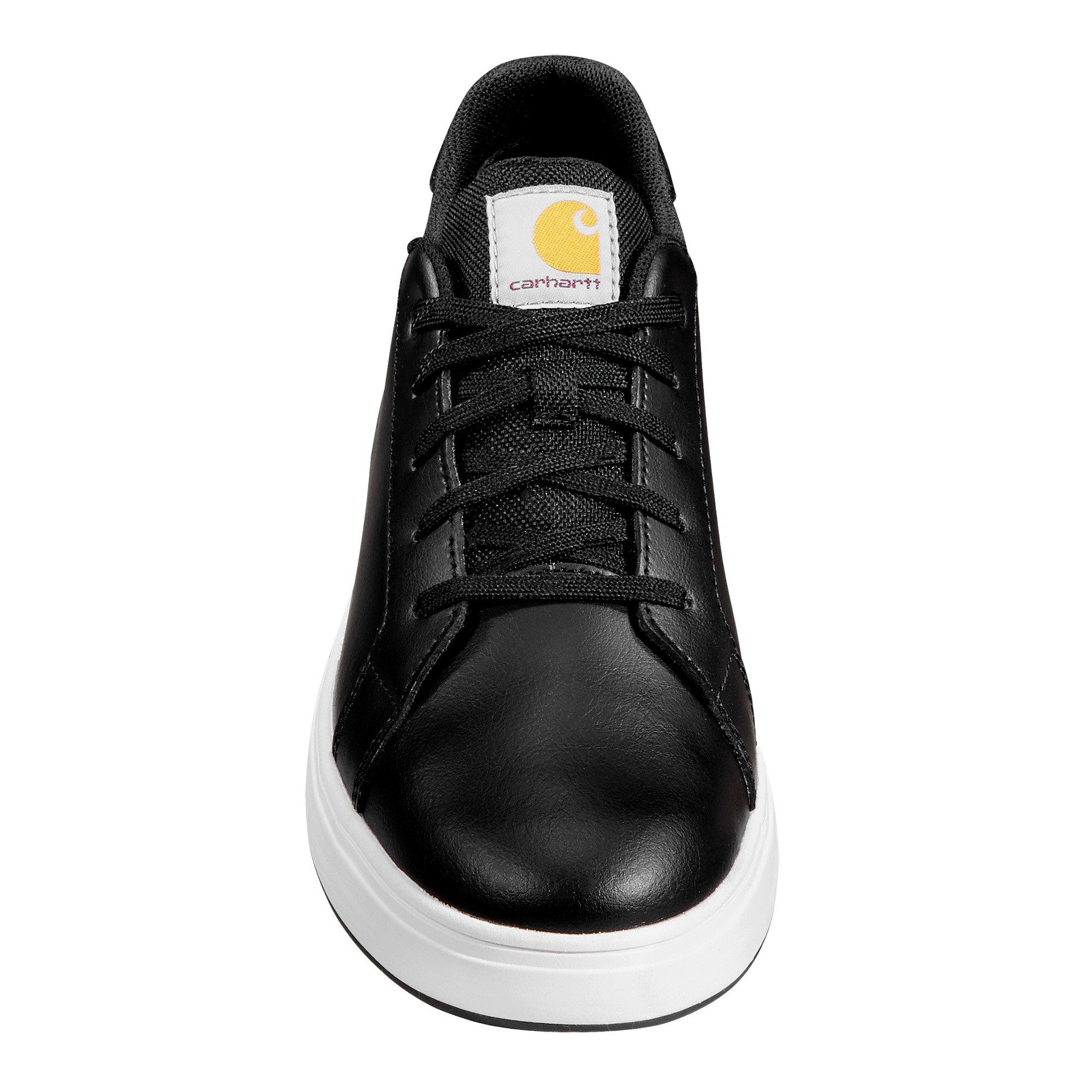 Carhartt Detroit Leather Sneaker Soft Toe "Black" Men's Shoe - BLACK Thumbnail View 9