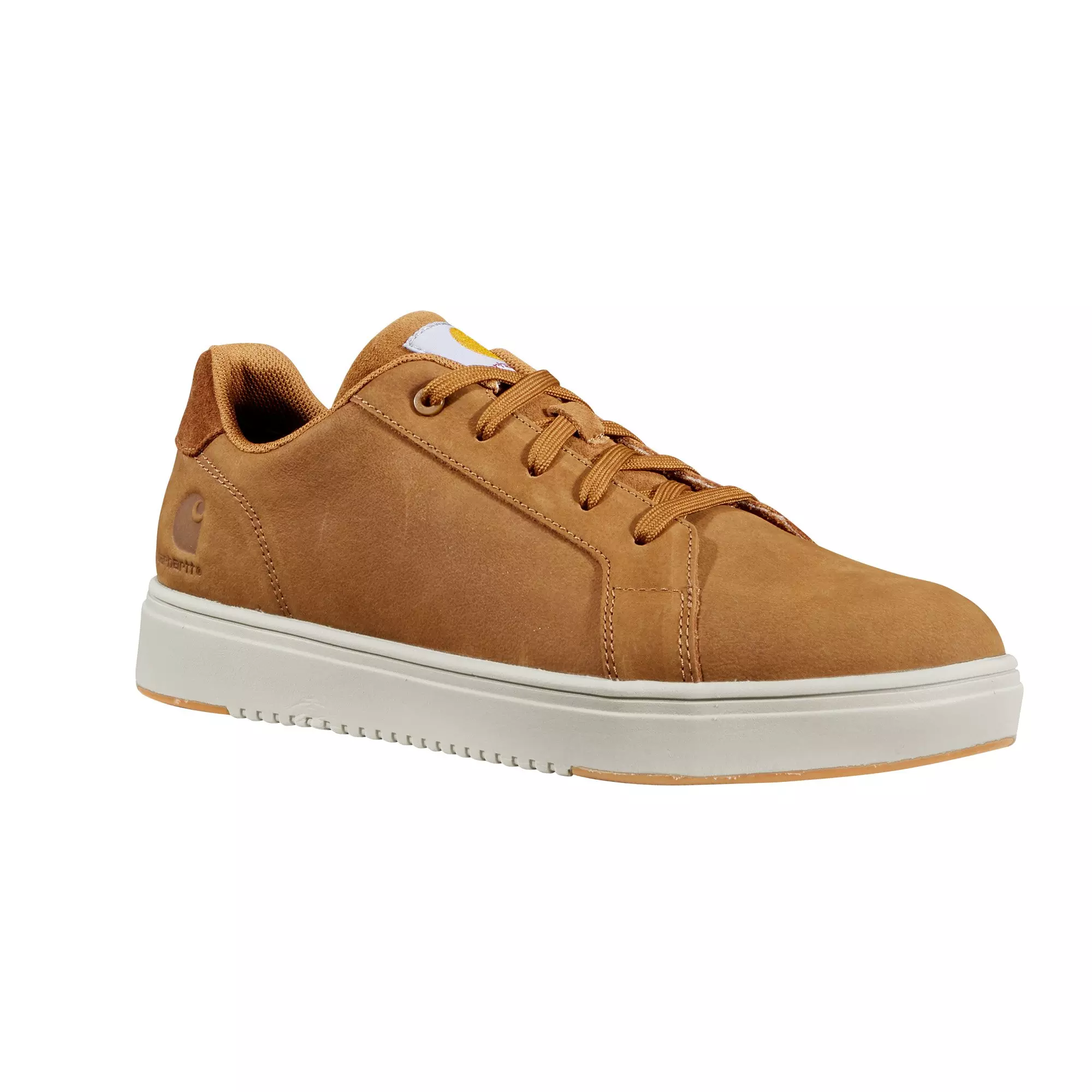 Carhartt Detroit Leather Sneaker Soft Toe "Brown" Men's Shoe - BROWN