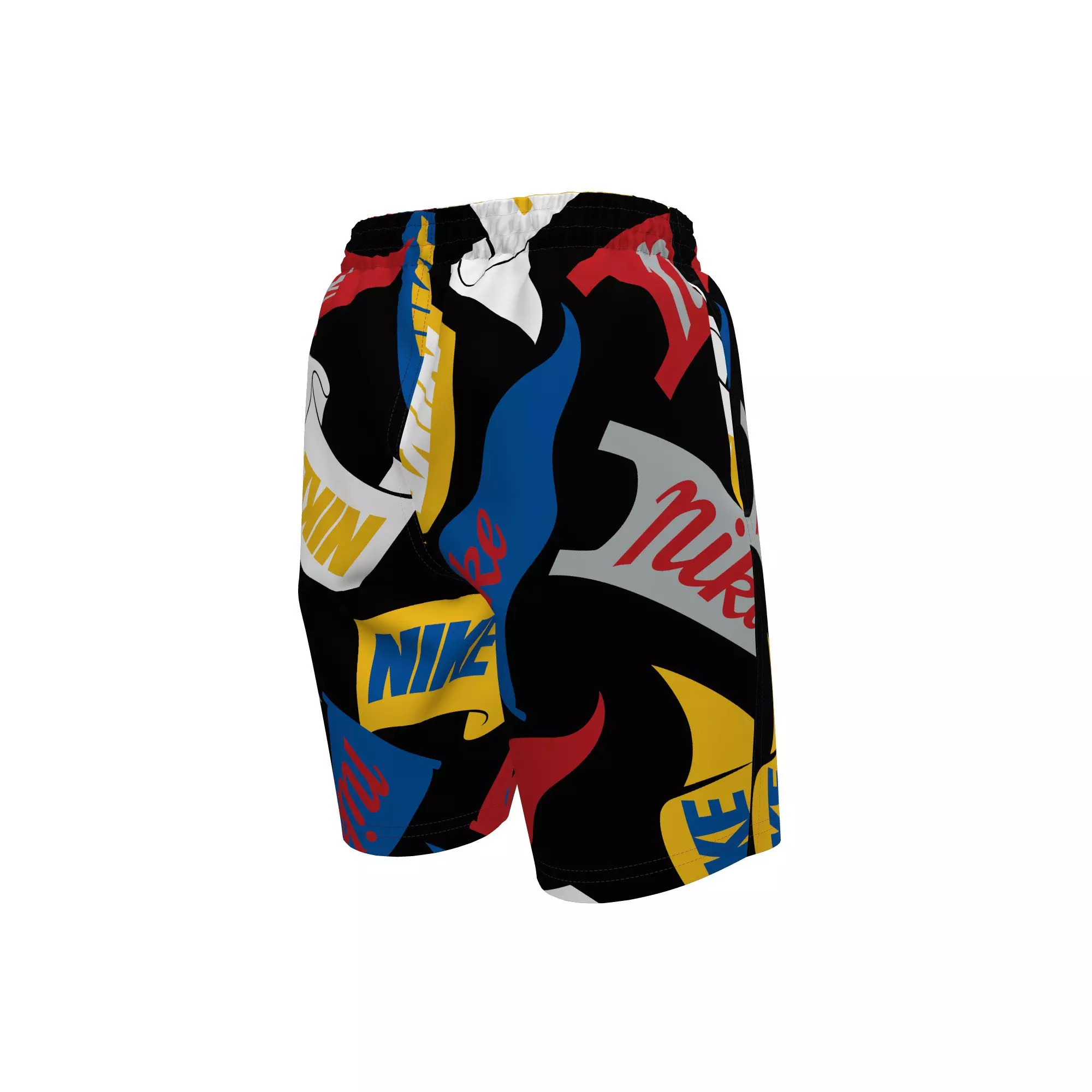 Nike Swim Big Boys' 7" Flag Volley Swim Shorts - BLACK
