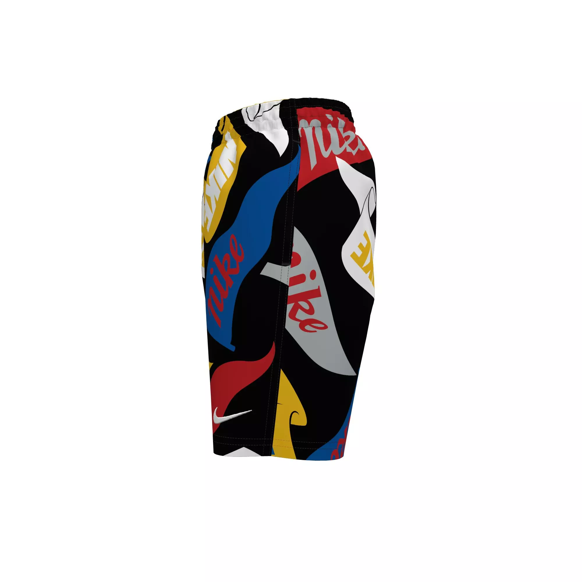 Nike Swim Big Boys' 7" Flag Volley Swim Shorts - BLACK